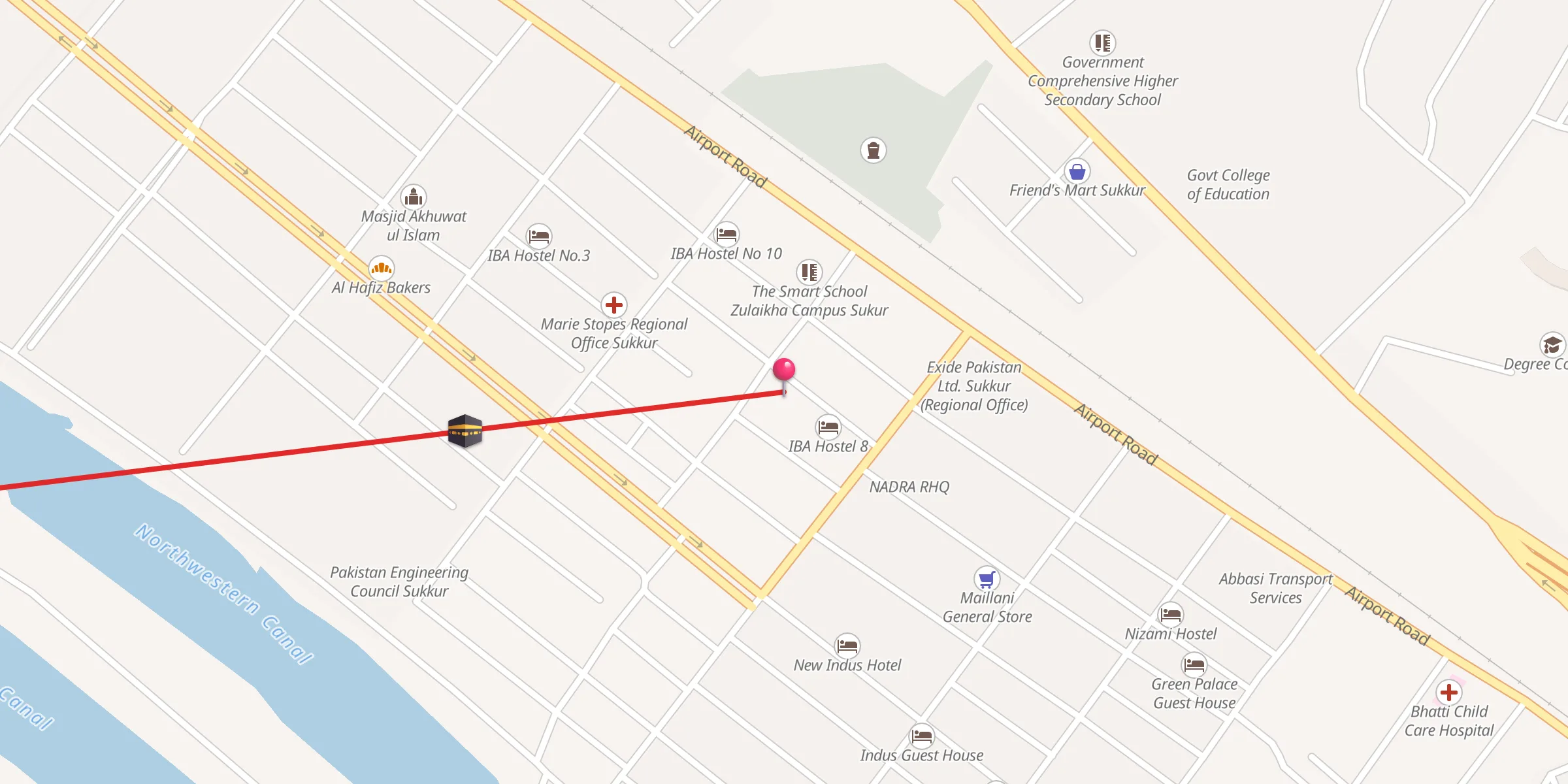 Carte de localisation : Jama Masjid Gulzar E Habib