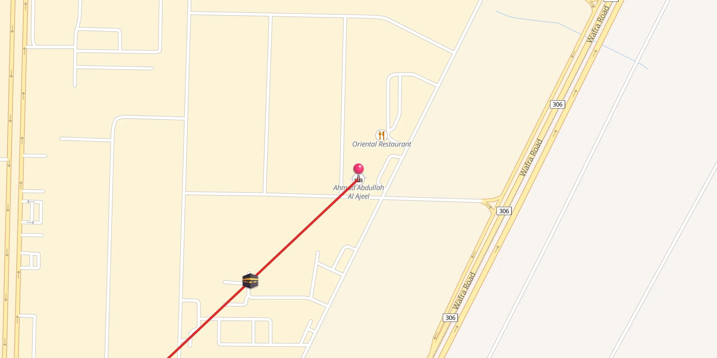 Carte de localisation : احمد عبدالله العجيل