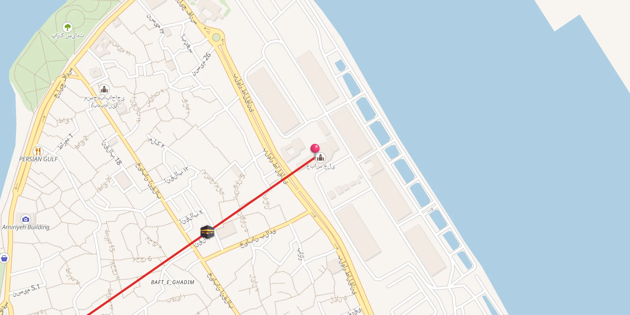 Carte de localisation : عباس علی
