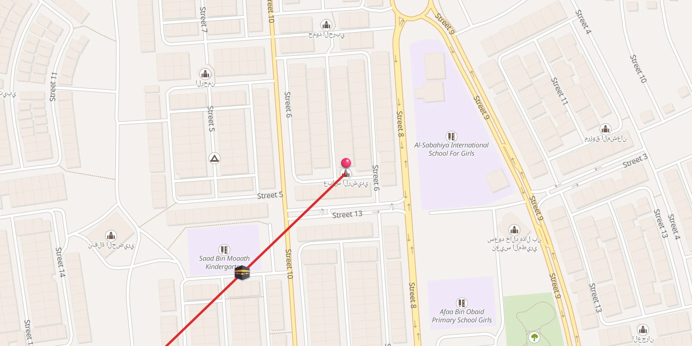Carte de localisation : عباس الرشيدي