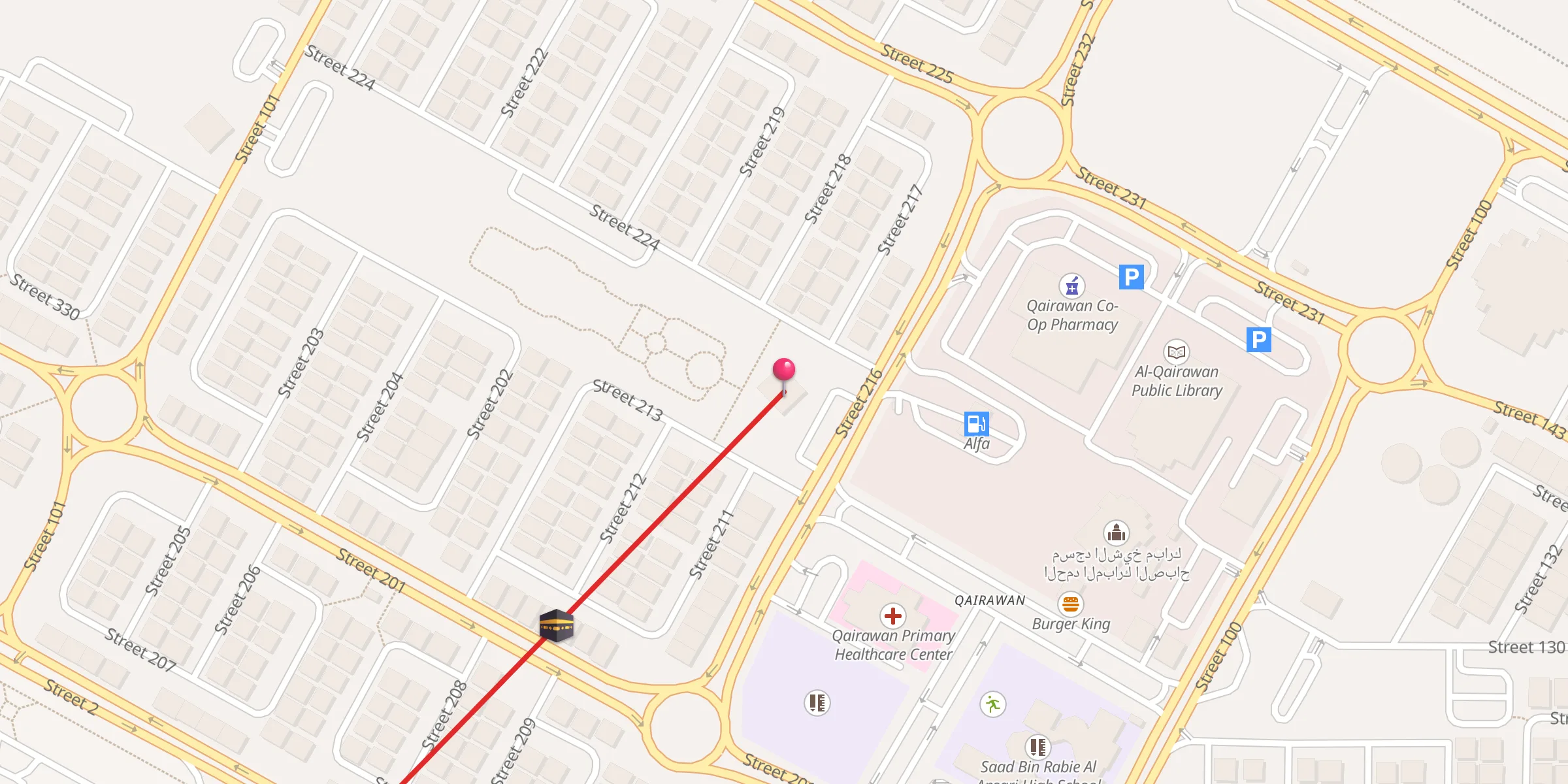 Carte de localisation : أبو واقد الليثي