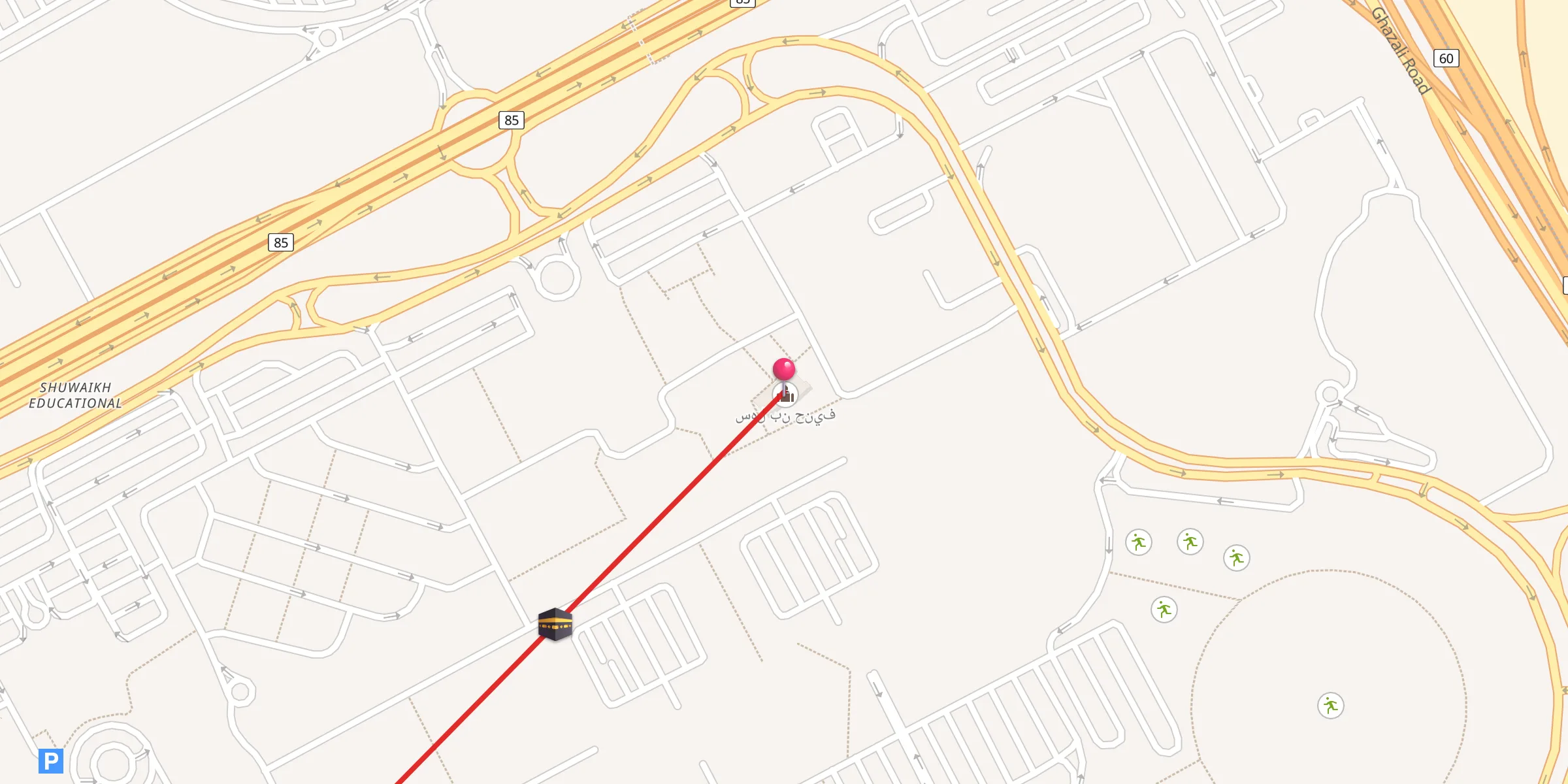 Carte de localisation : سهل بن حنيف