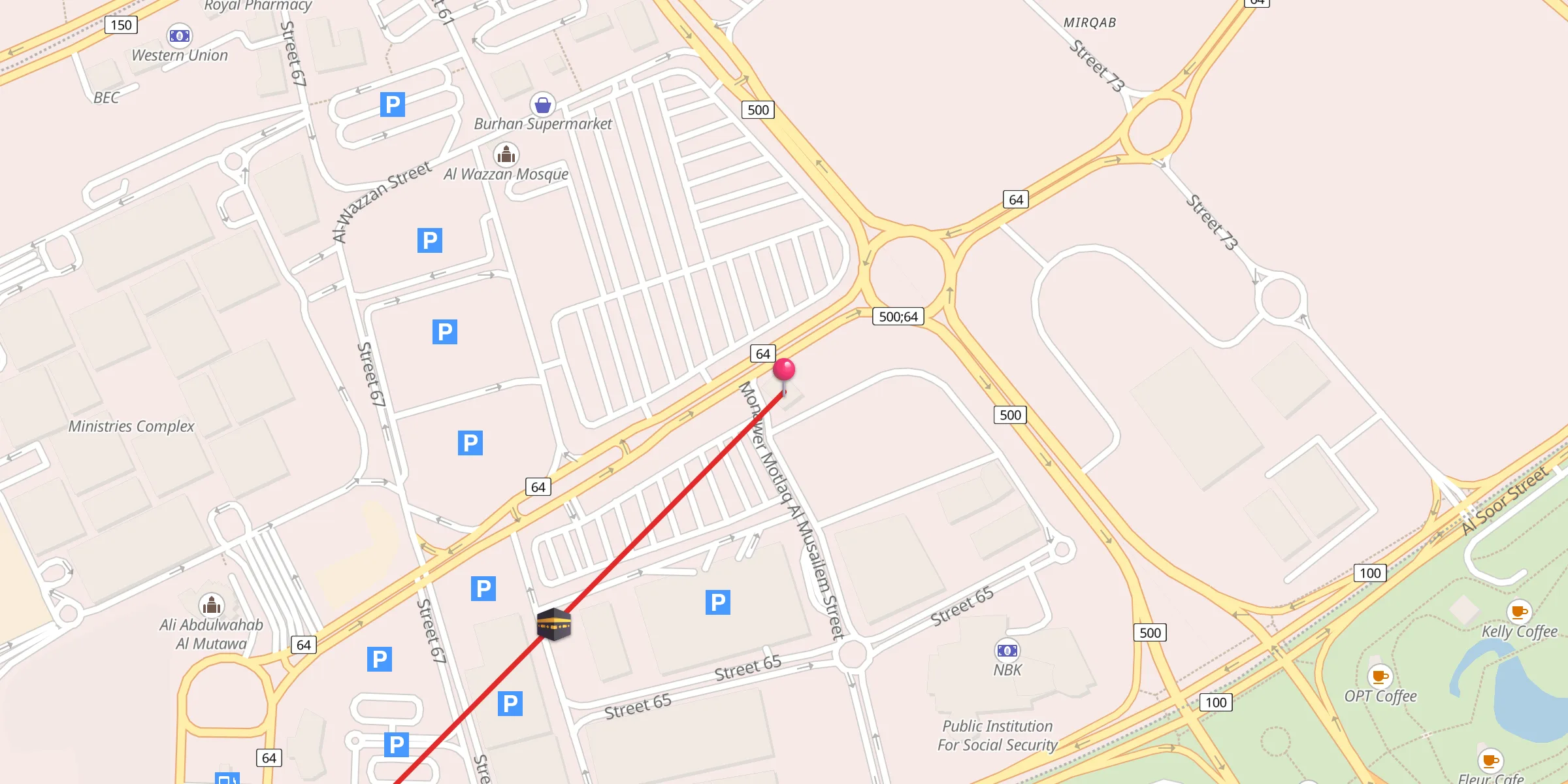 Carte de localisation : الحمد