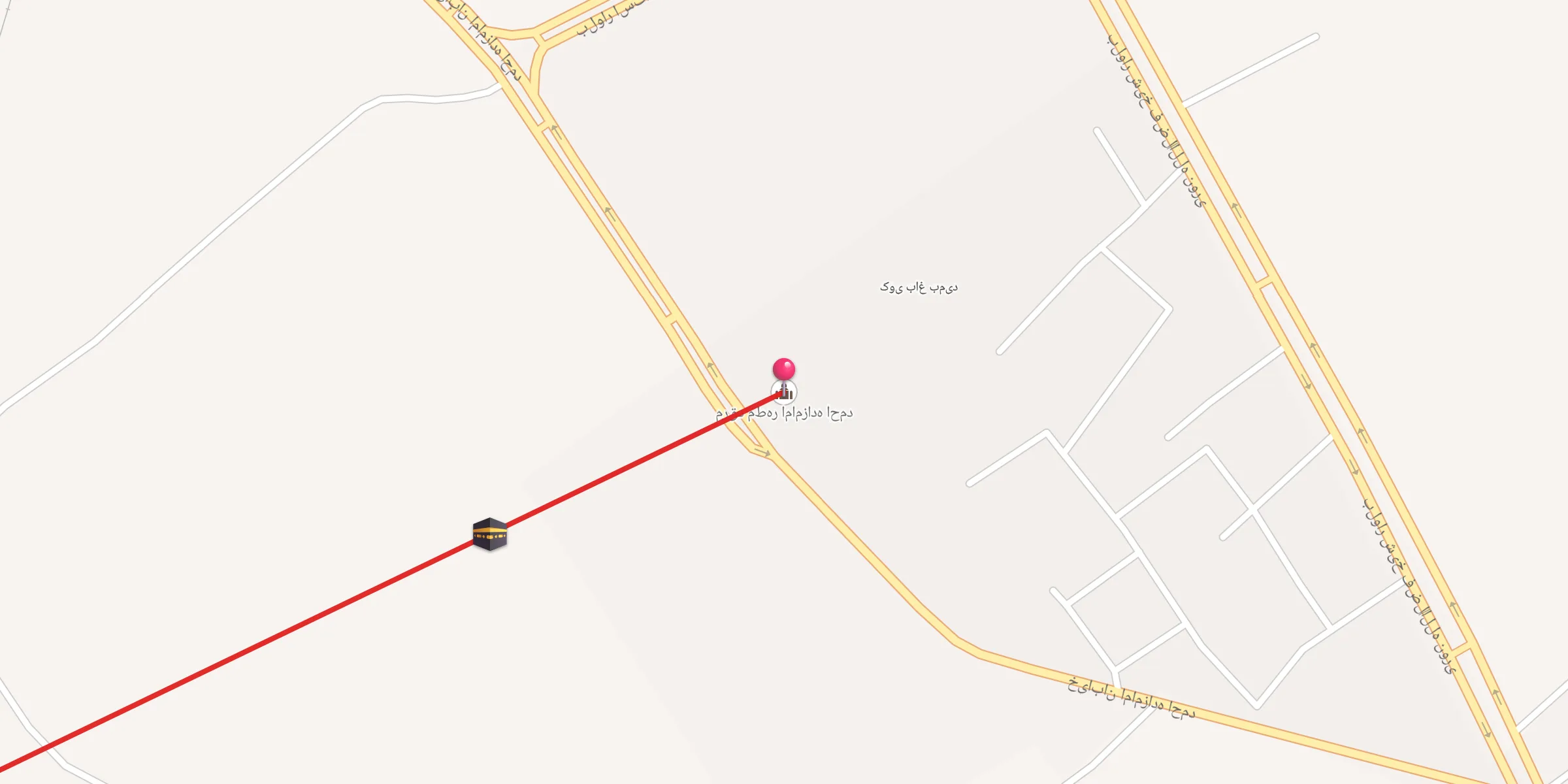 Carte de localisation : مرقد مطهر امامزاده احمد