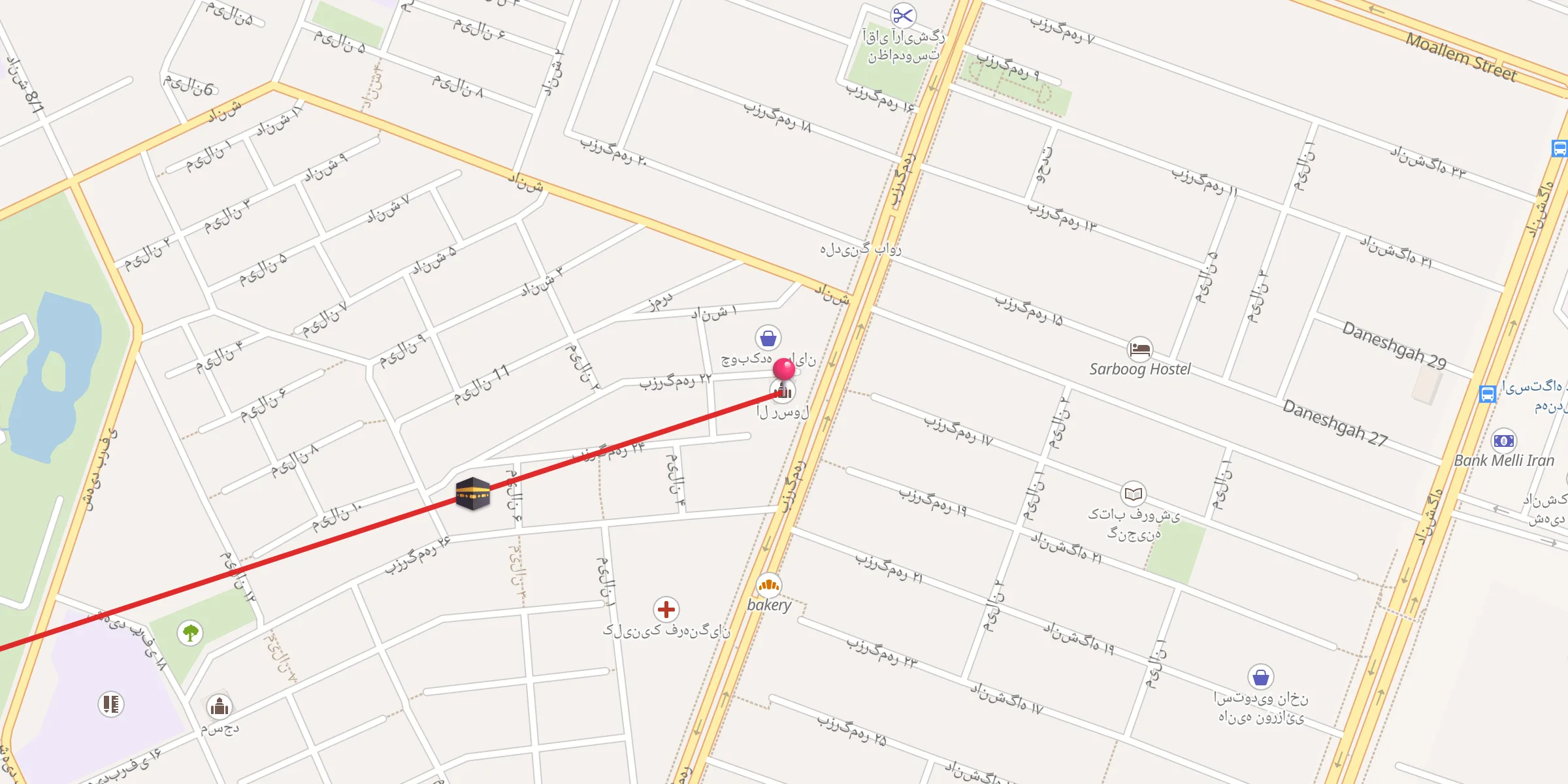 Carte de localisation : آل رسول