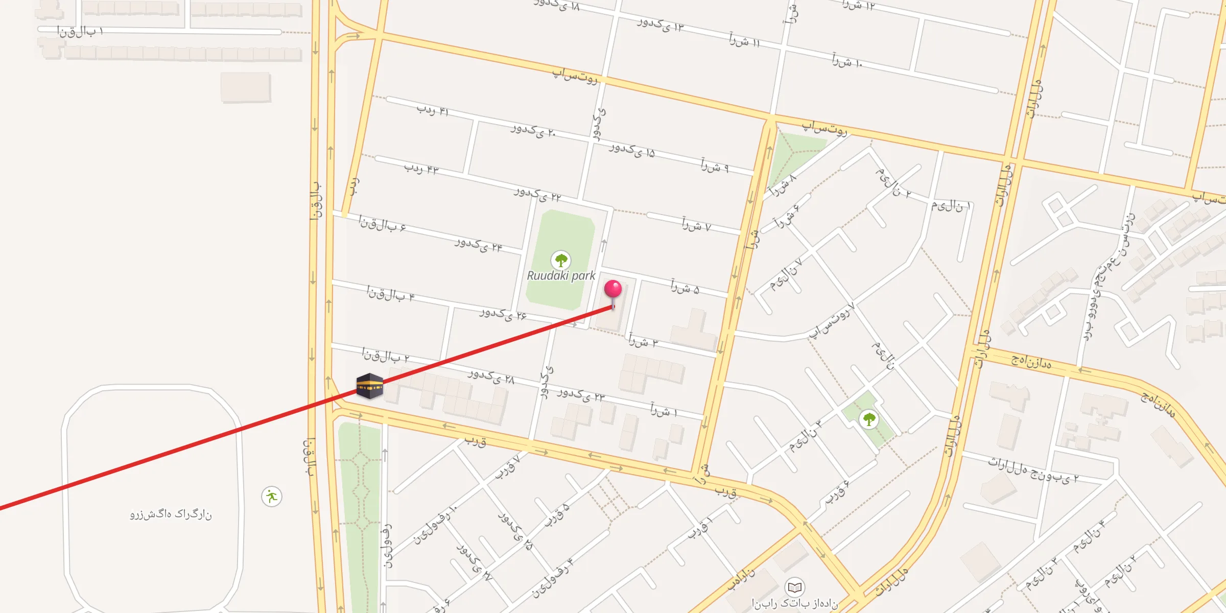 Carte de localisation : مسجد حرمین شریفین