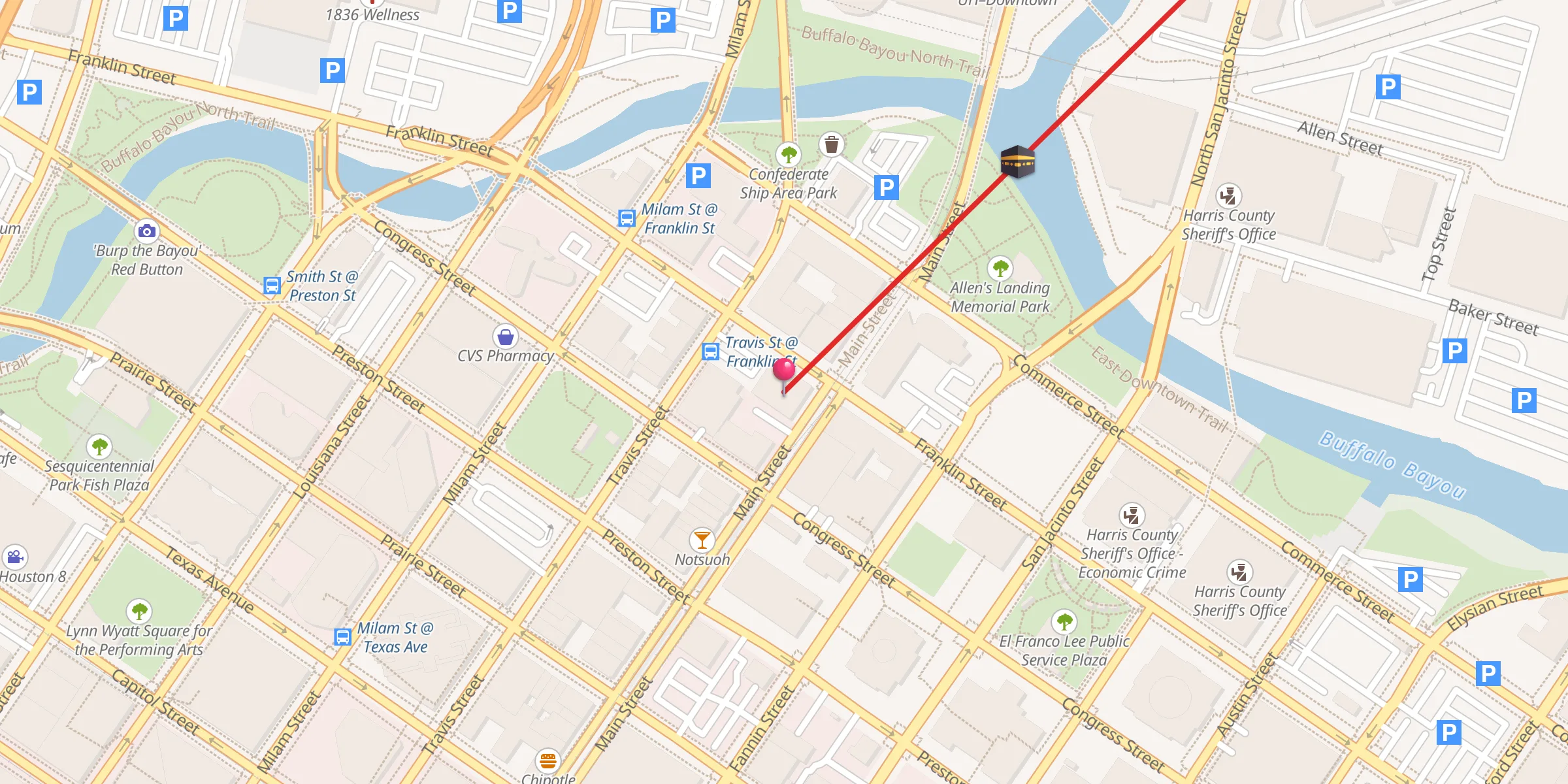Carte de localisation : Islamic Da'wah Center