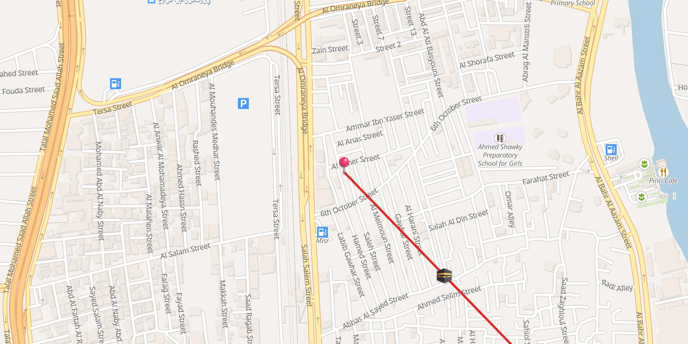 Carte de localisation : Badr Mosque