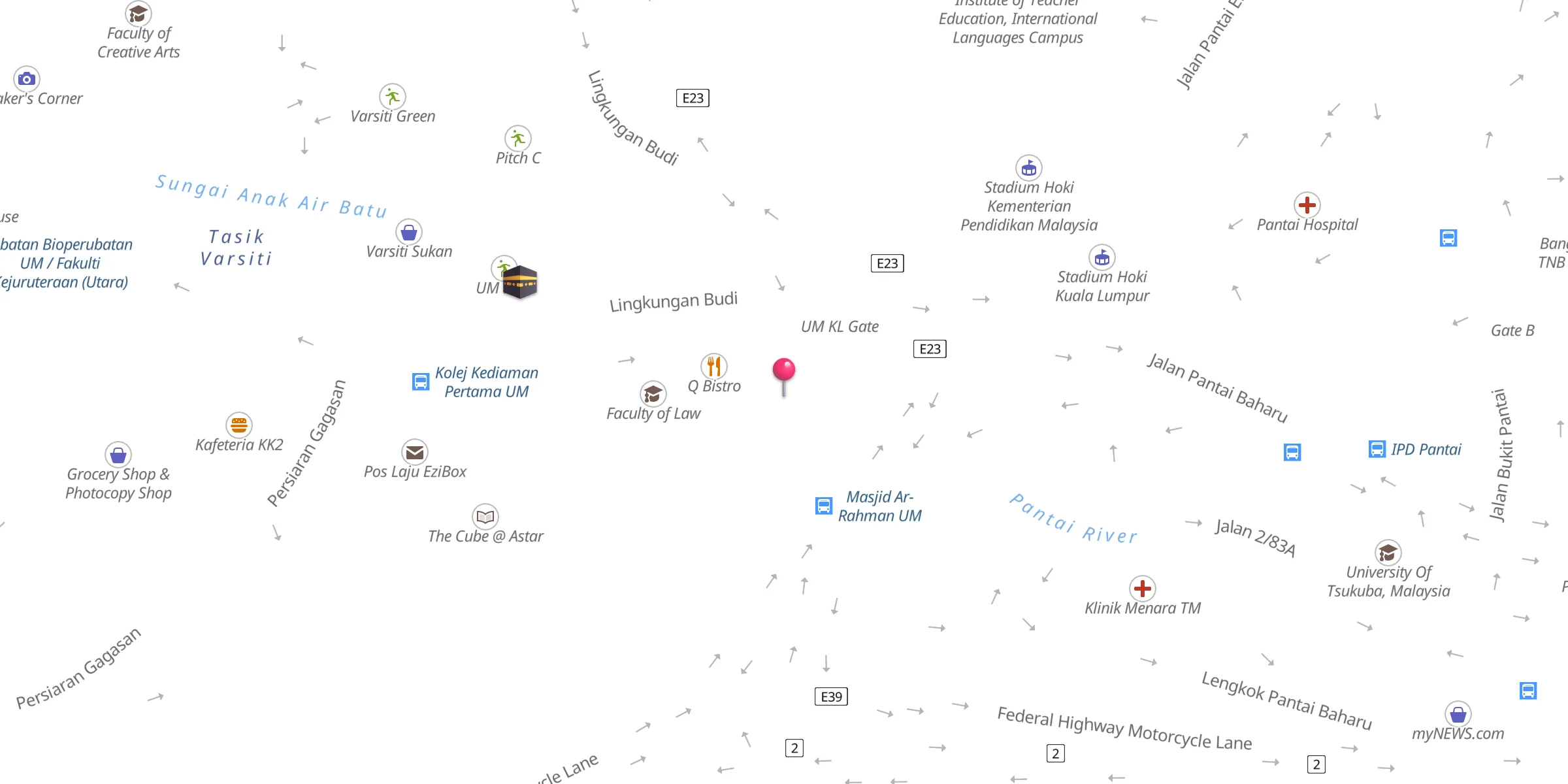 Carte de localisation : JAWI - Pusat Zon 6