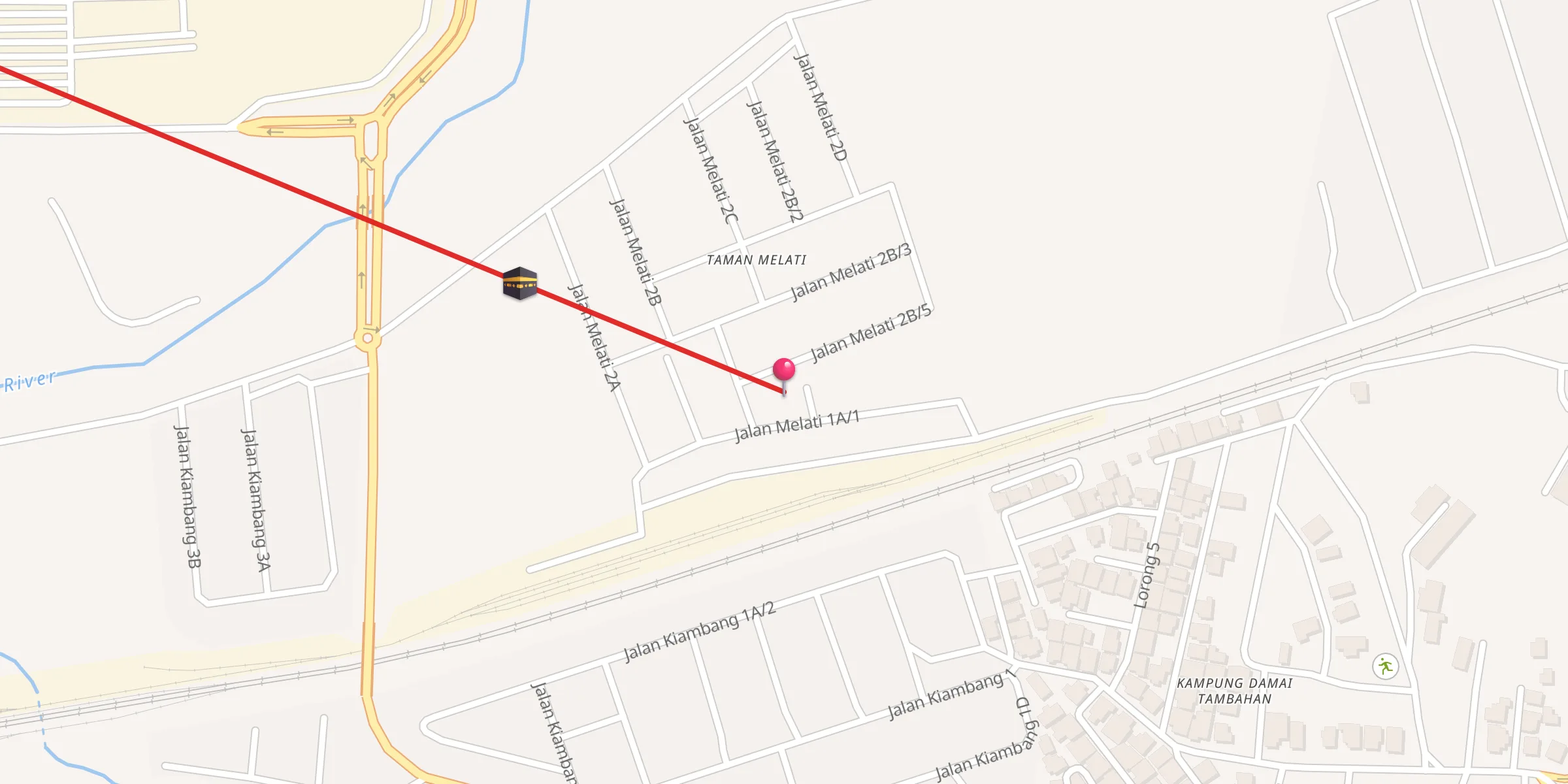 Carte de localisation : Surau