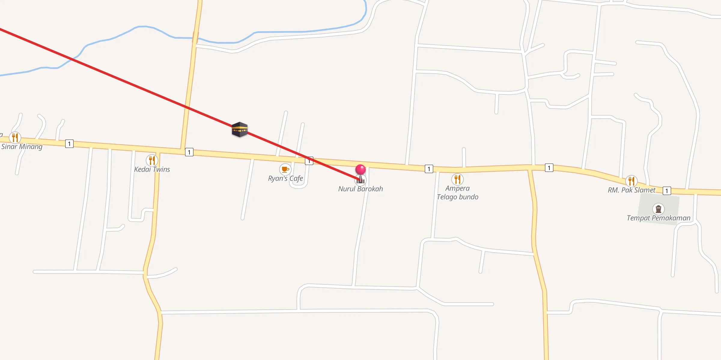 Carte de localisation : Nurul Barokah