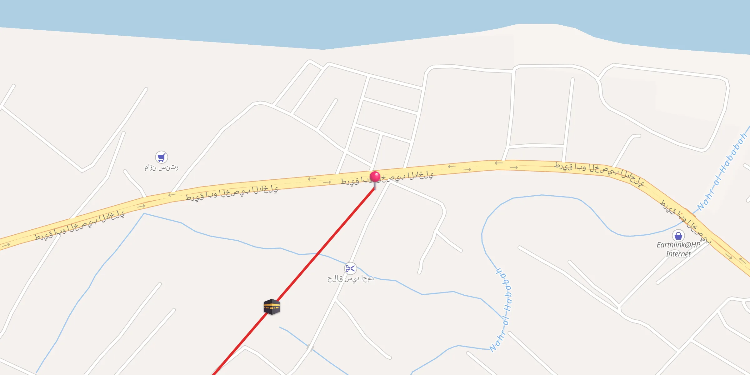 Carte de localisation : جامع السصنكر
