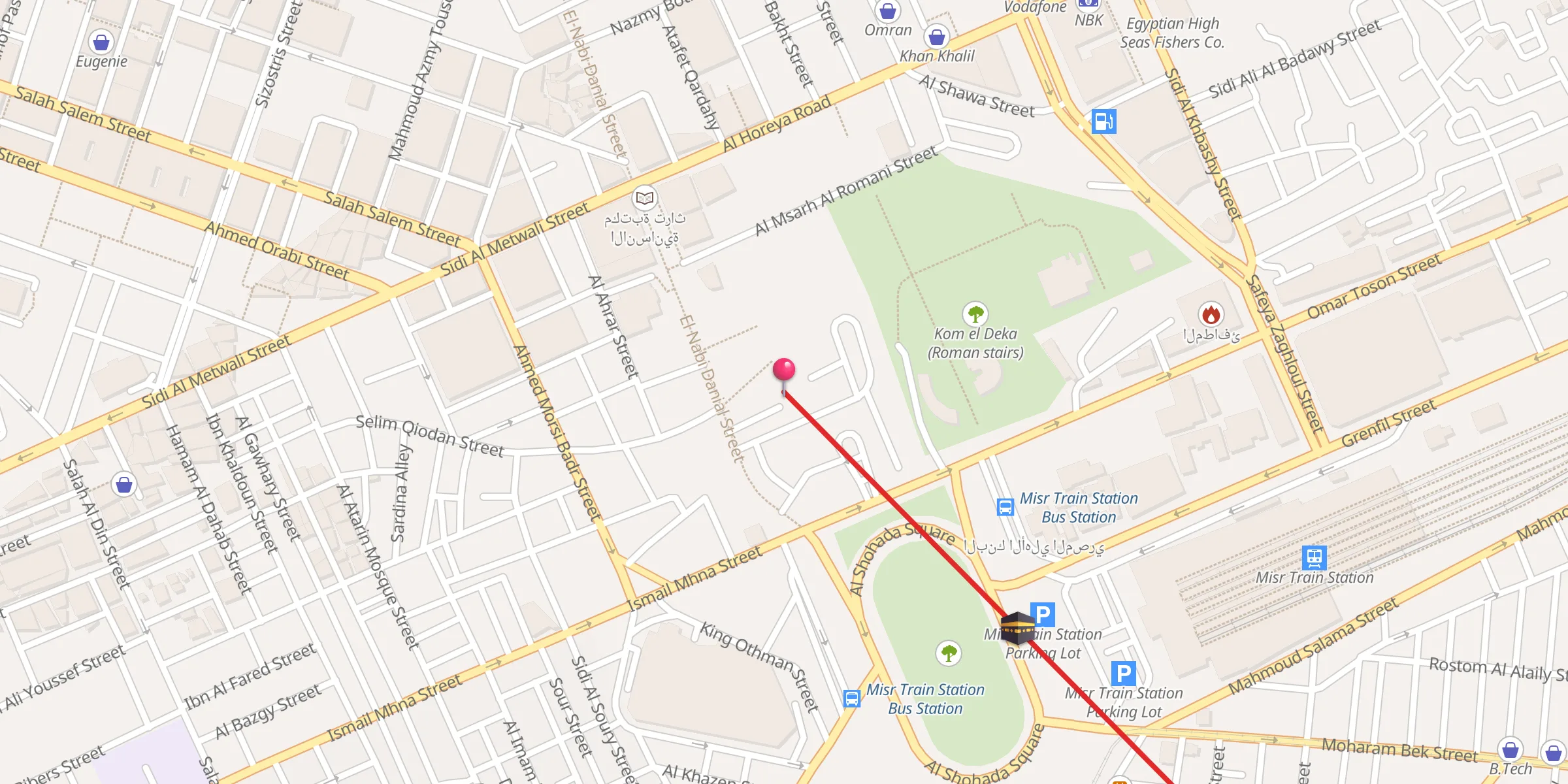Carte de localisation : Nabi Daniel Mosque