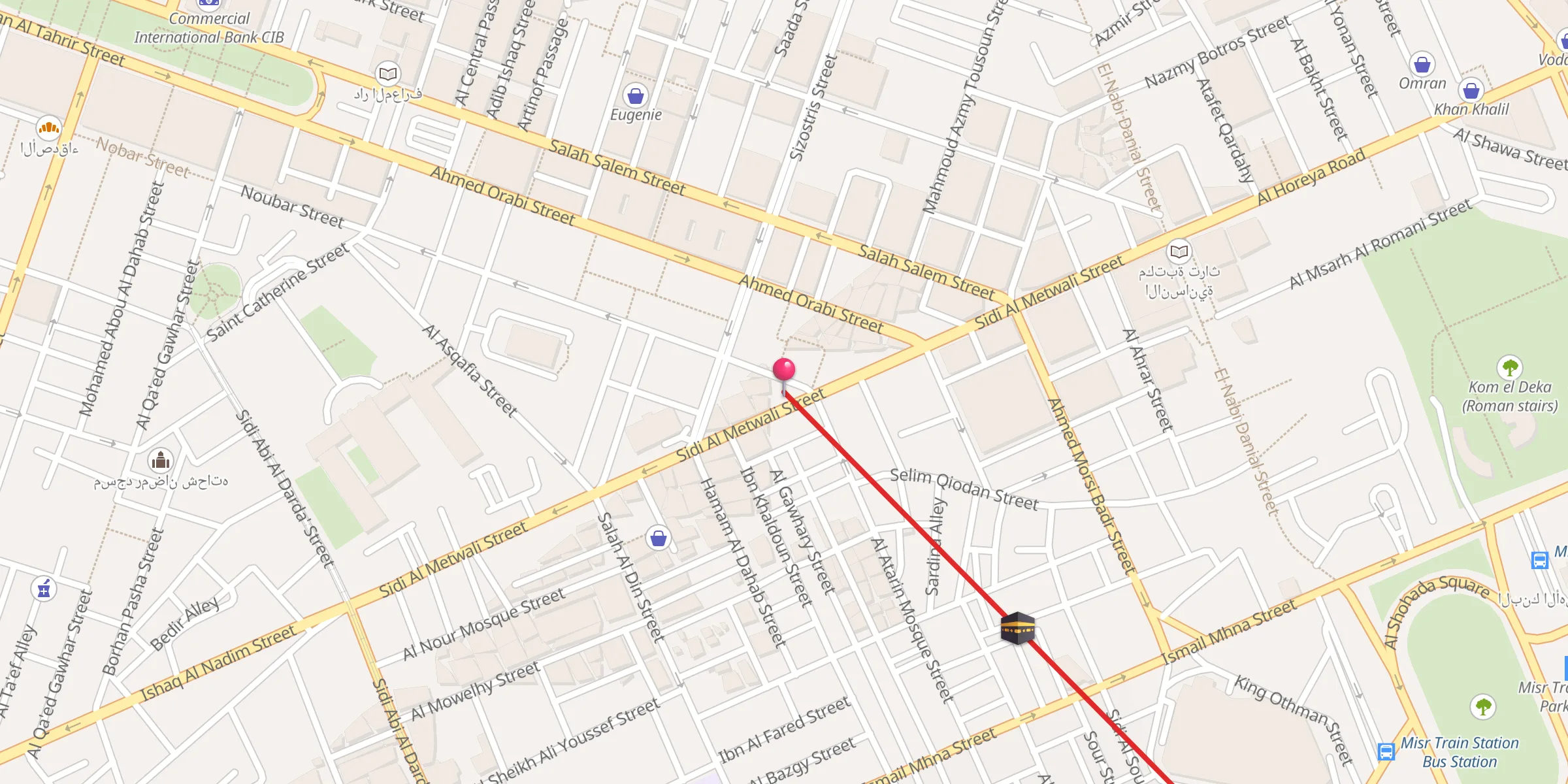 Carte de localisation : Al Attarine Mosque
