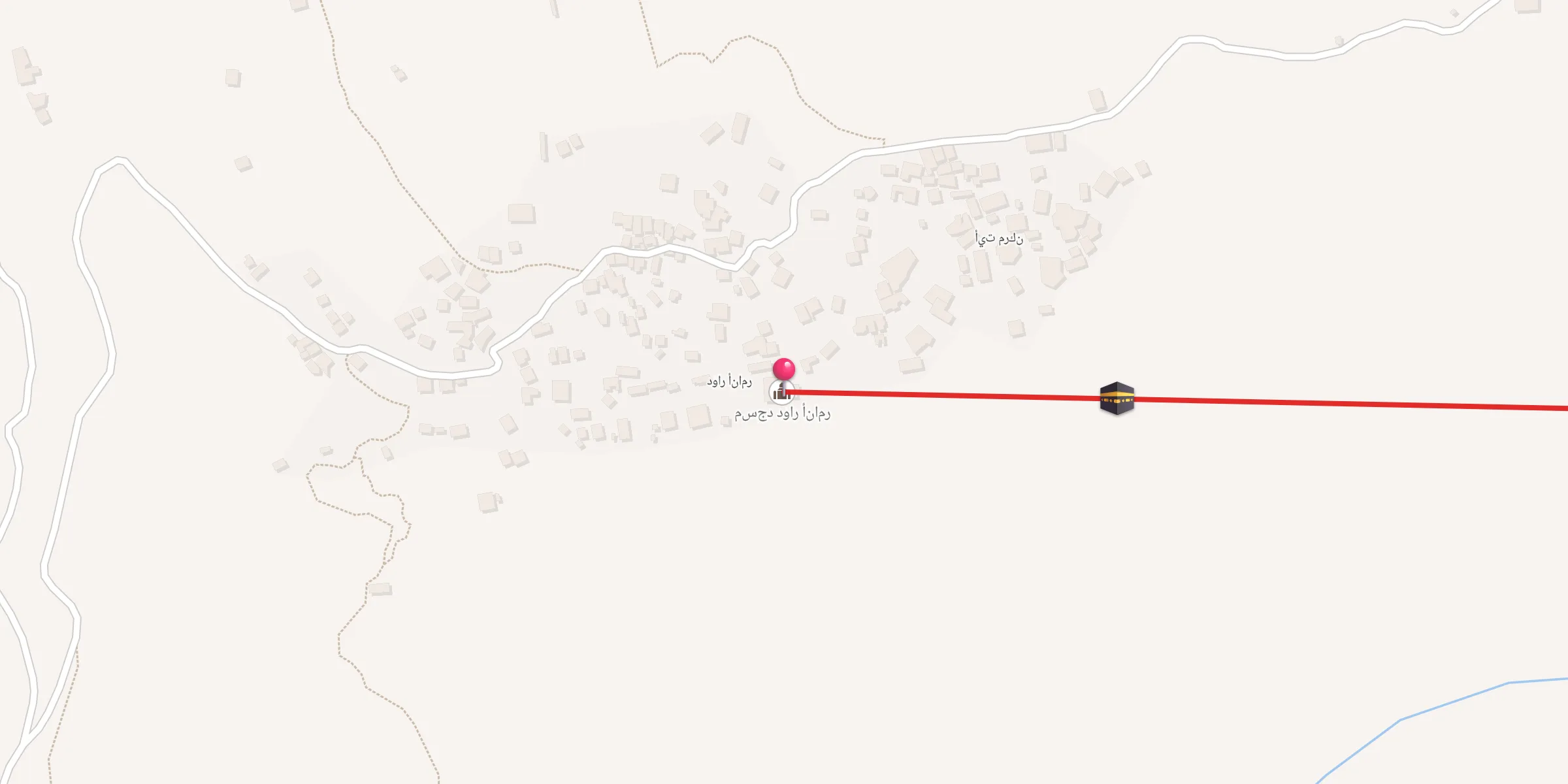 Carte de localisation : مسجد دوار أنامر