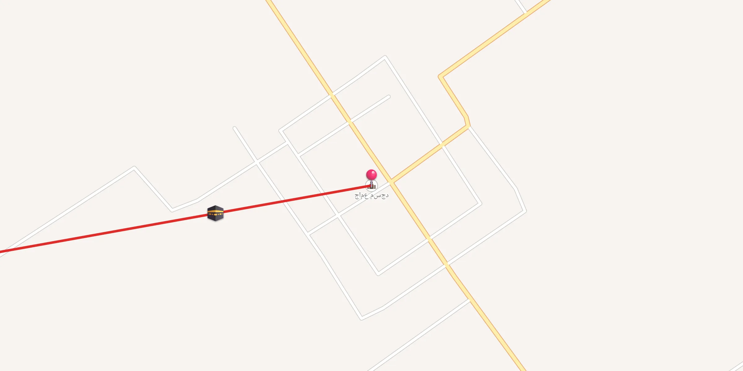 Carte de localisation : جامع مسجد
