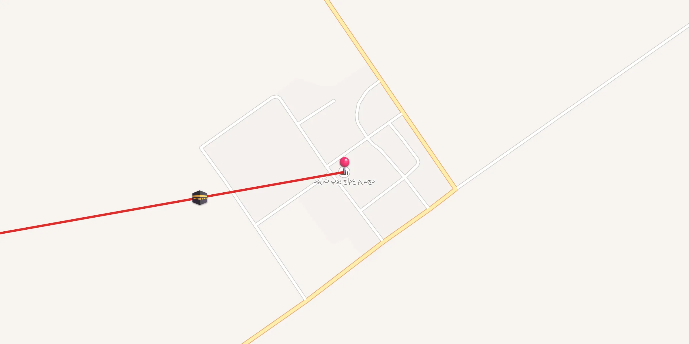 Carte de localisation : دولت پور جامع مسجد
