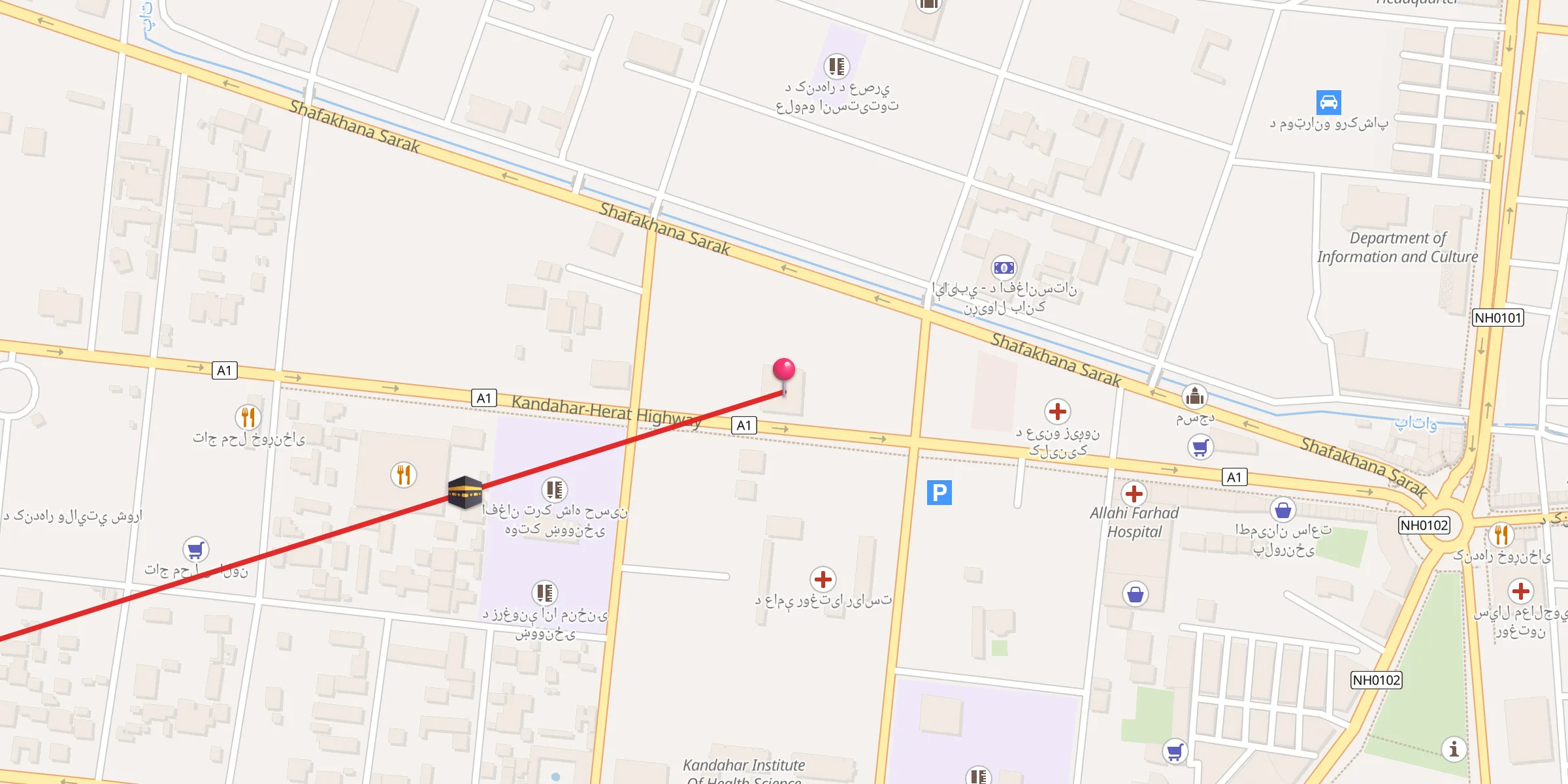 Carte de localisation : رئيس اتاجان جامعه