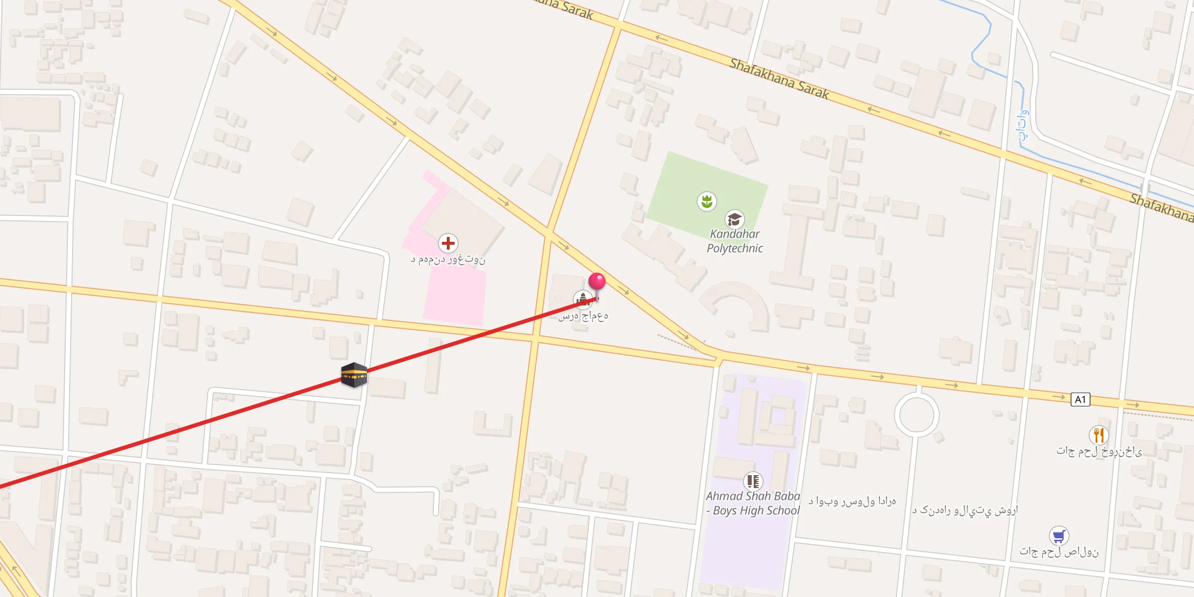 Carte de localisation : سره جامعه
