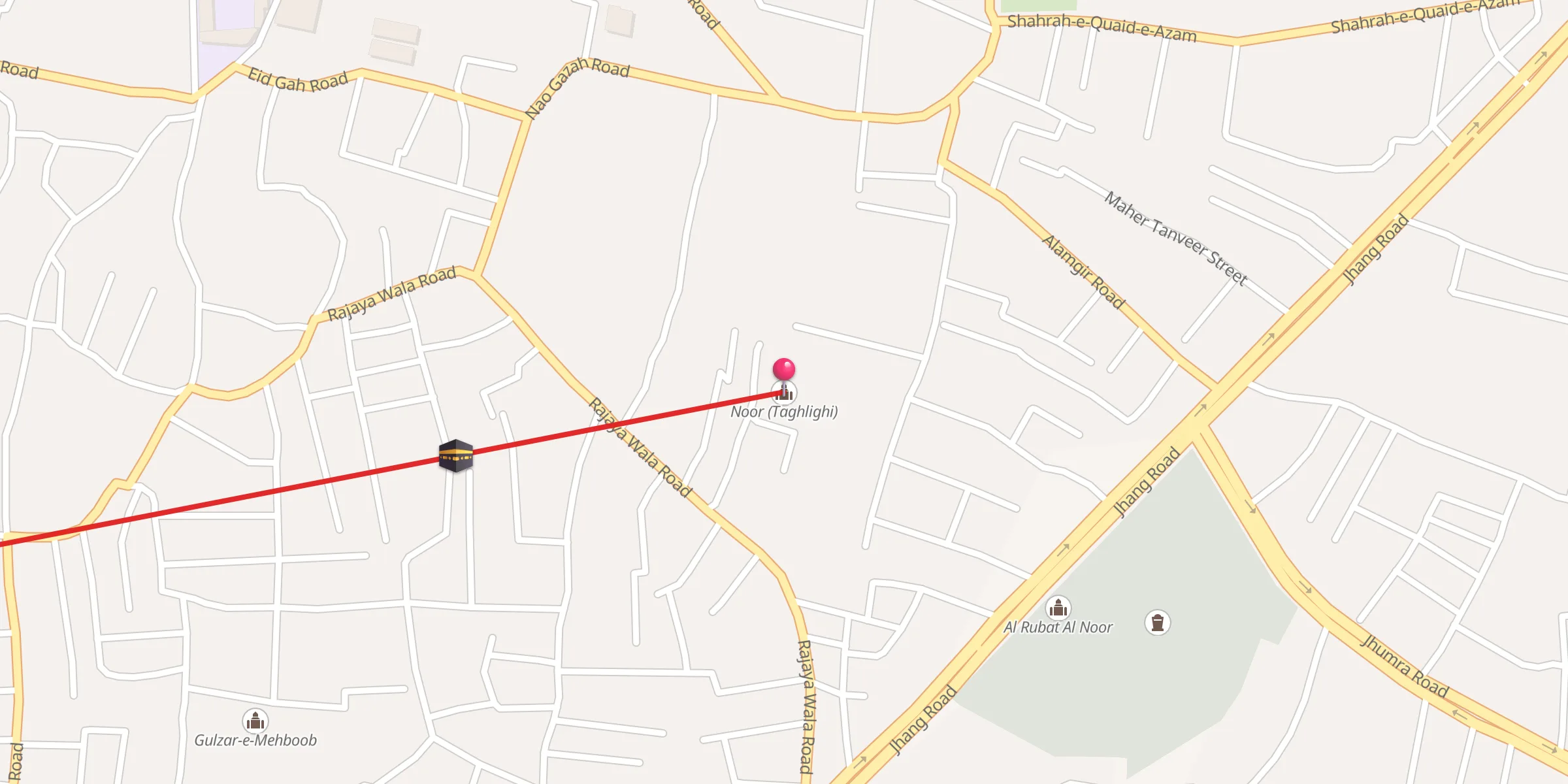 Carte de localisation : Noor (Taghlighi)
