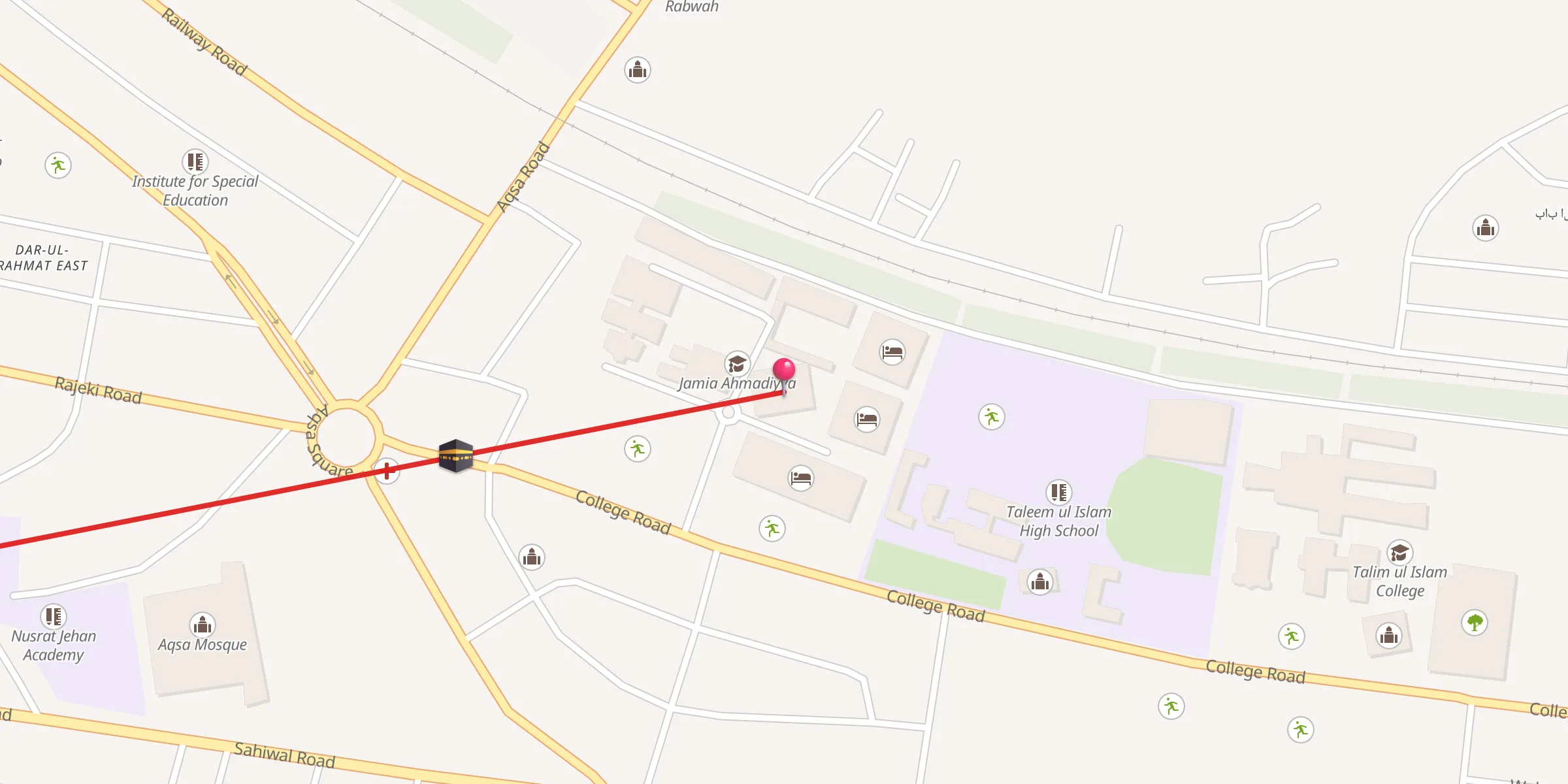 Carte de localisation : بیتِ حسن اقبال