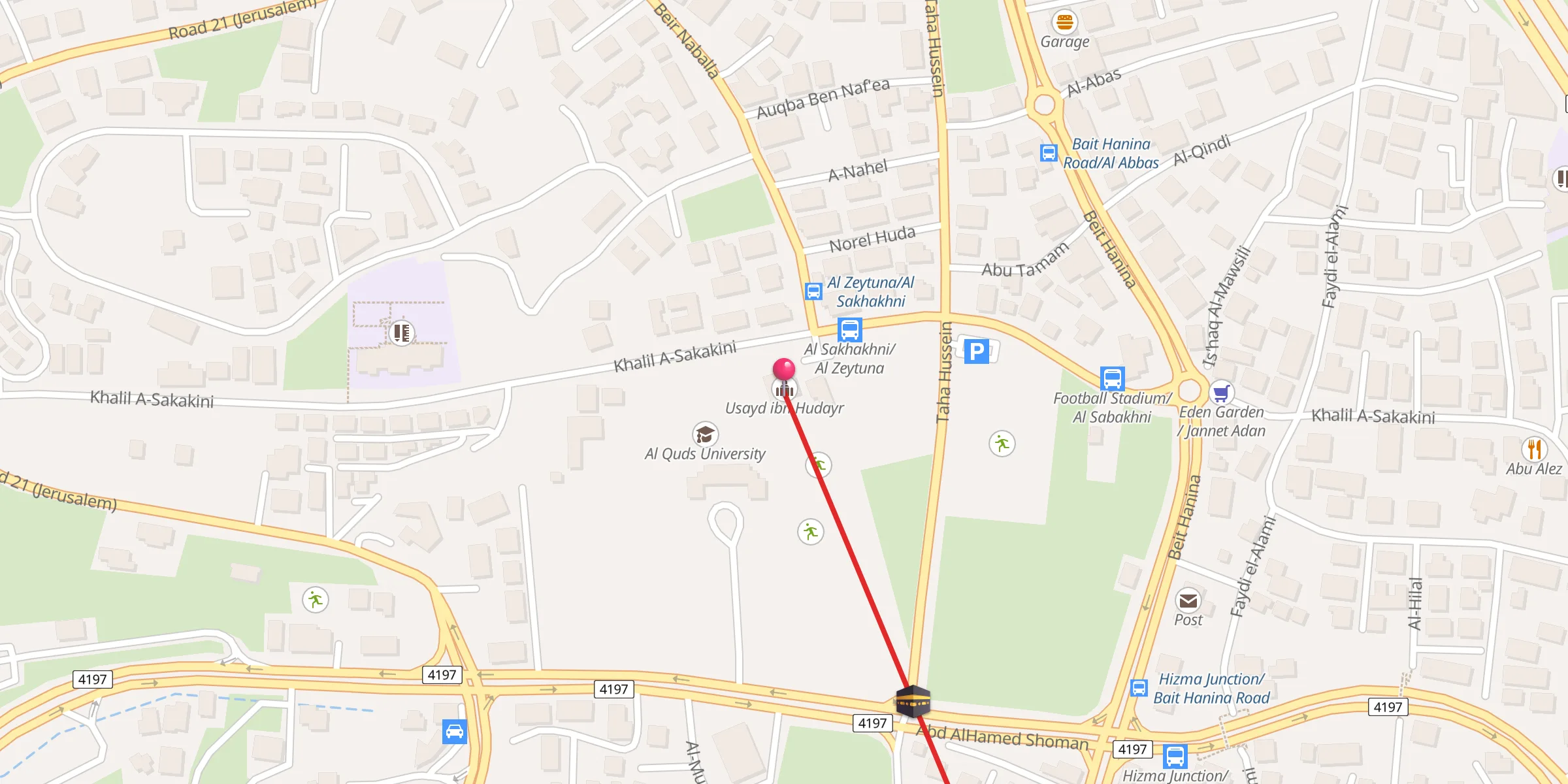 Carte de localisation : جامع الدعوة al-Da'awa Mosque