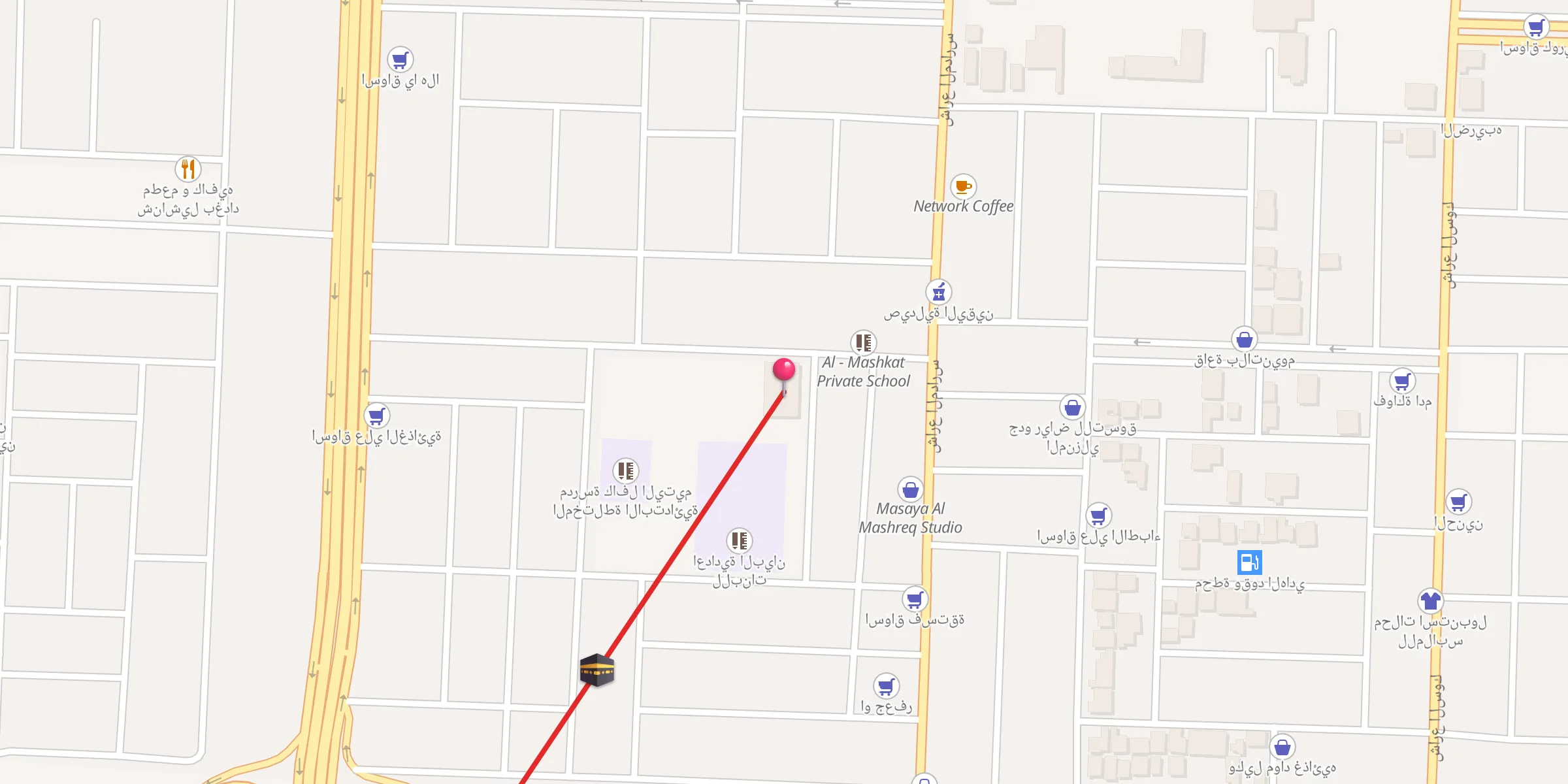 Carte de localisation : جامع ابي الفضل العباس عليه السلام