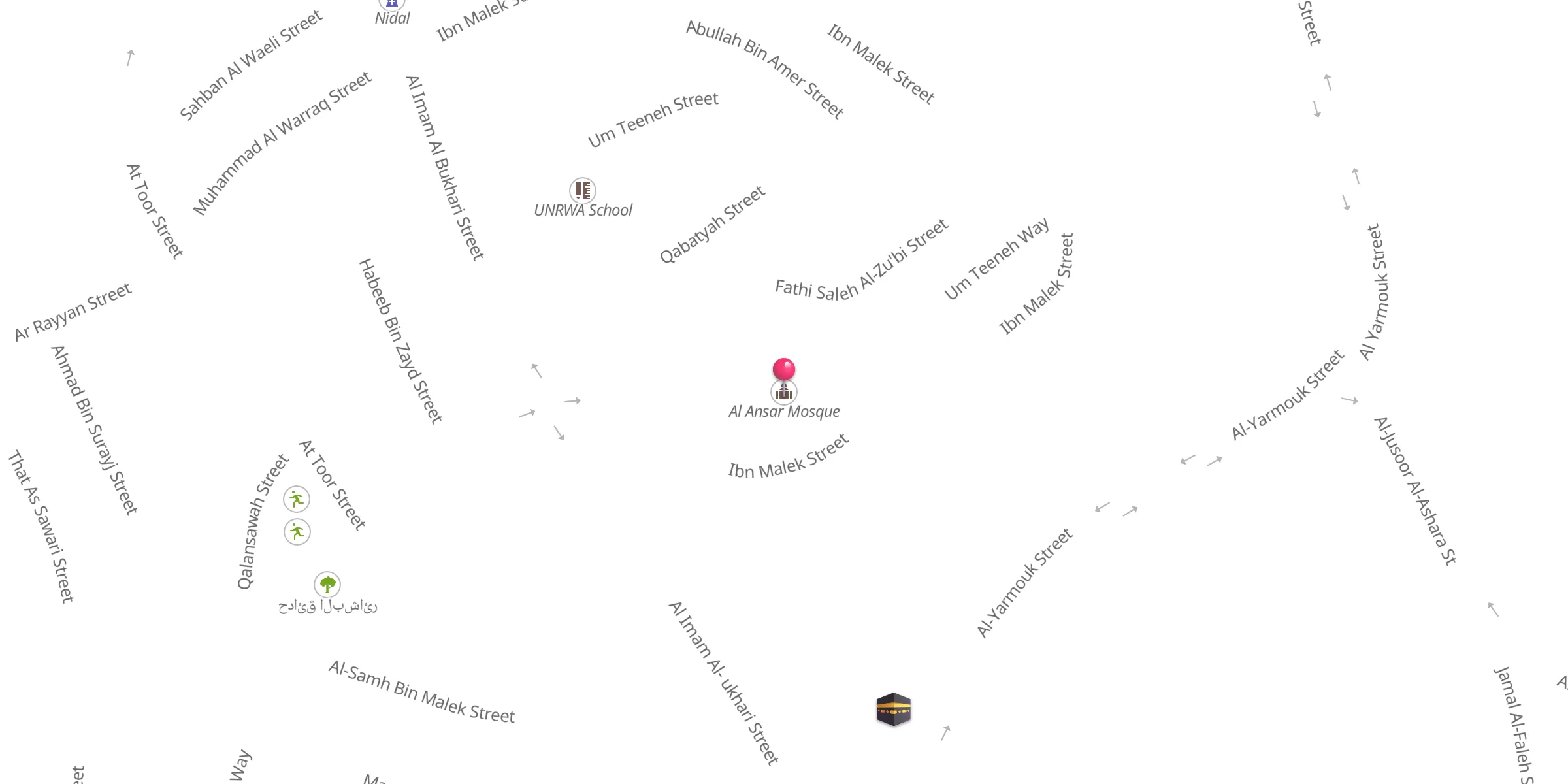 Carte de localisation : Al Ansar Mosque