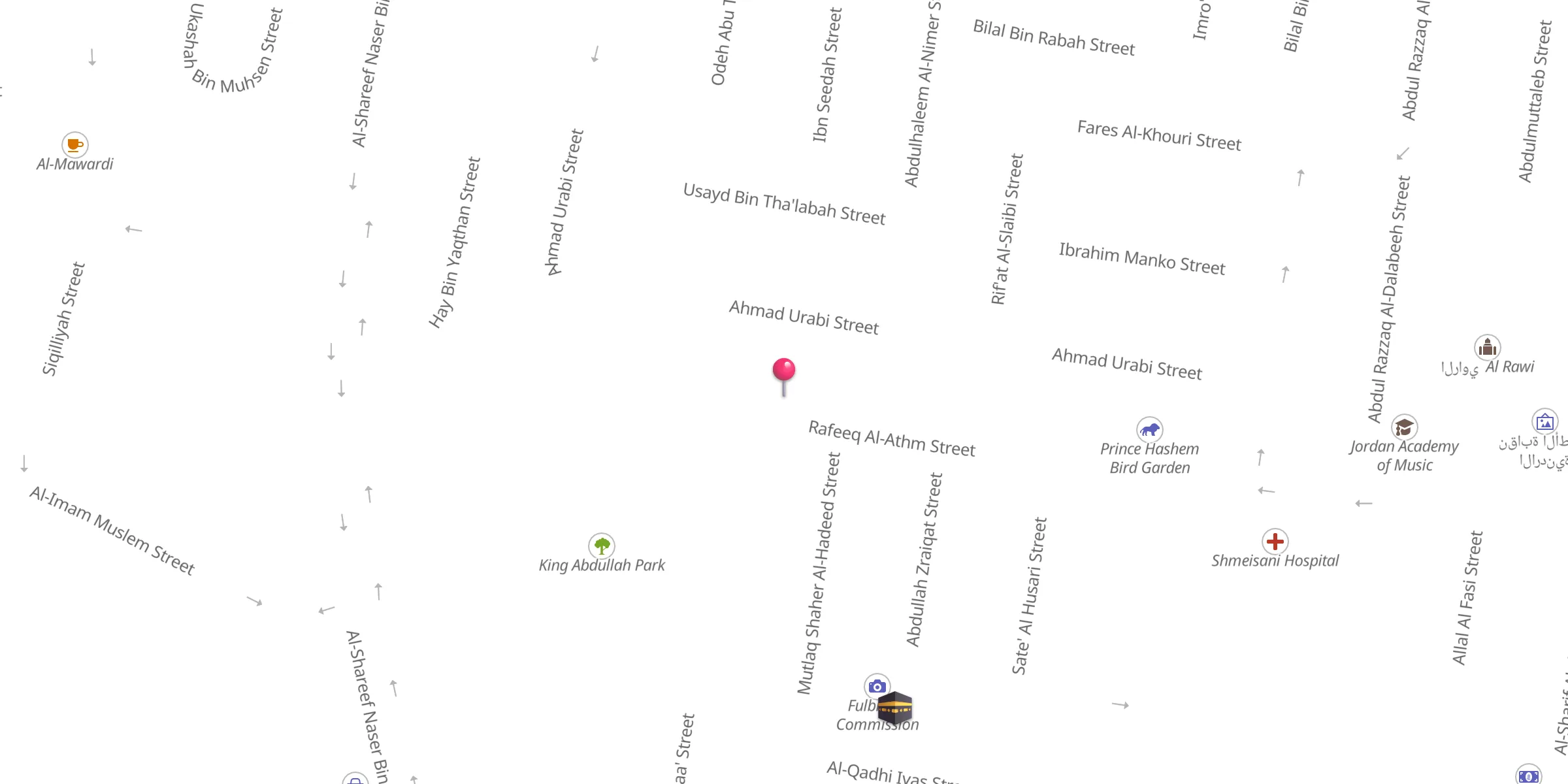 Carte de localisation : Al Fayha