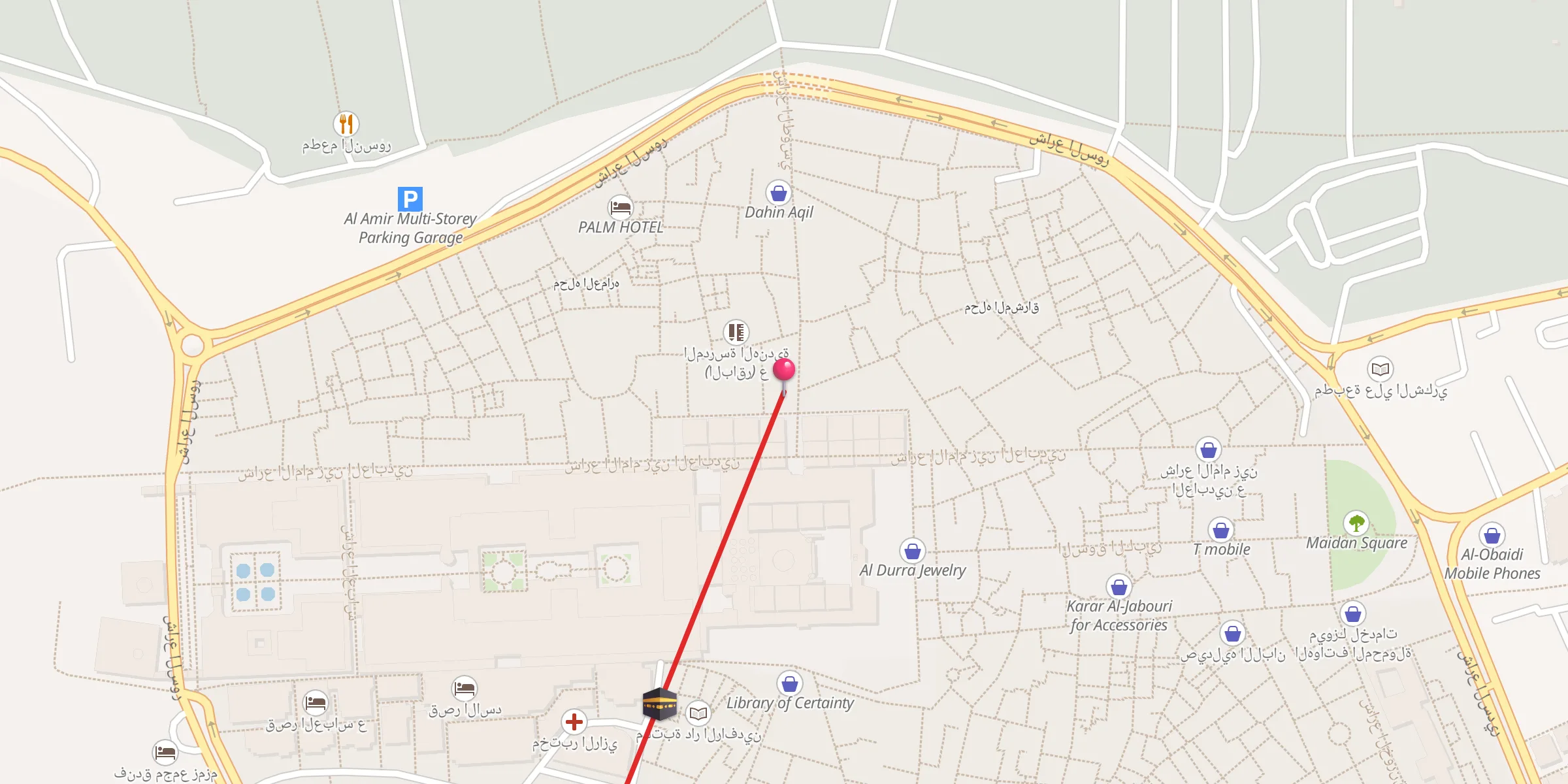 Carte de localisation : مسجد شيخ الطوسي