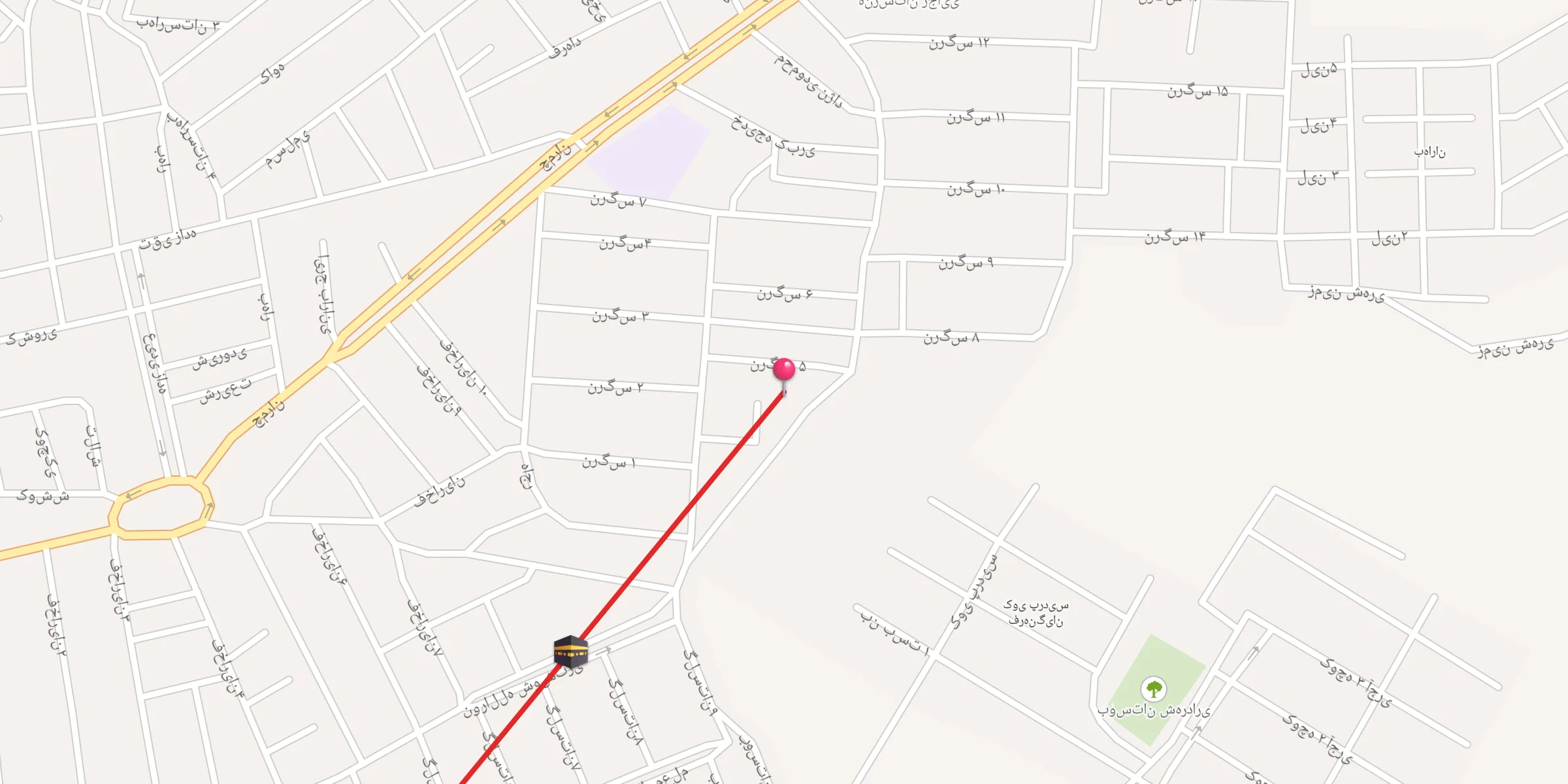Carte de localisation : مسجد خاتم الانبیا