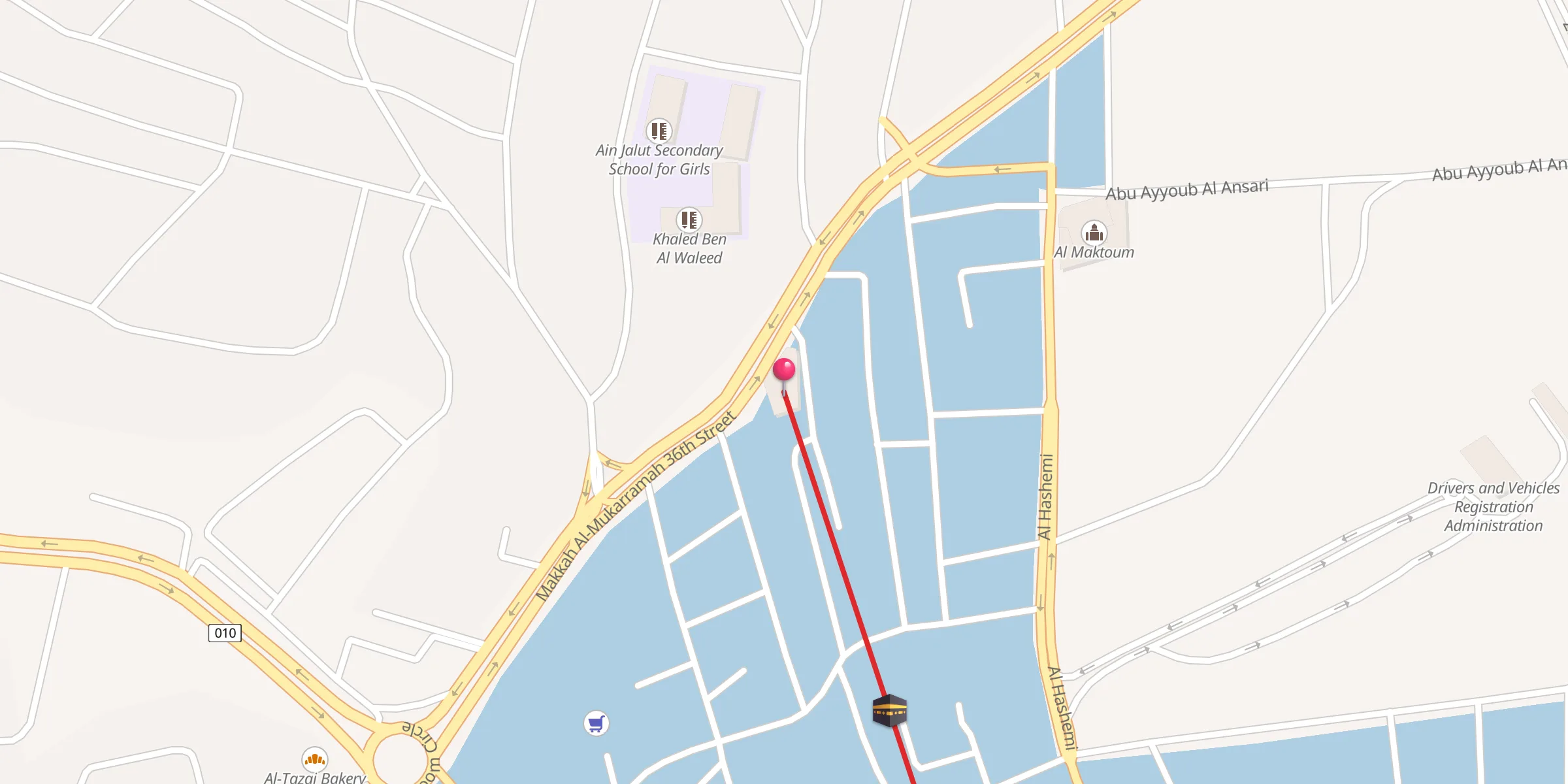 Carte de localisation : Zayn al-Abidin Mosque