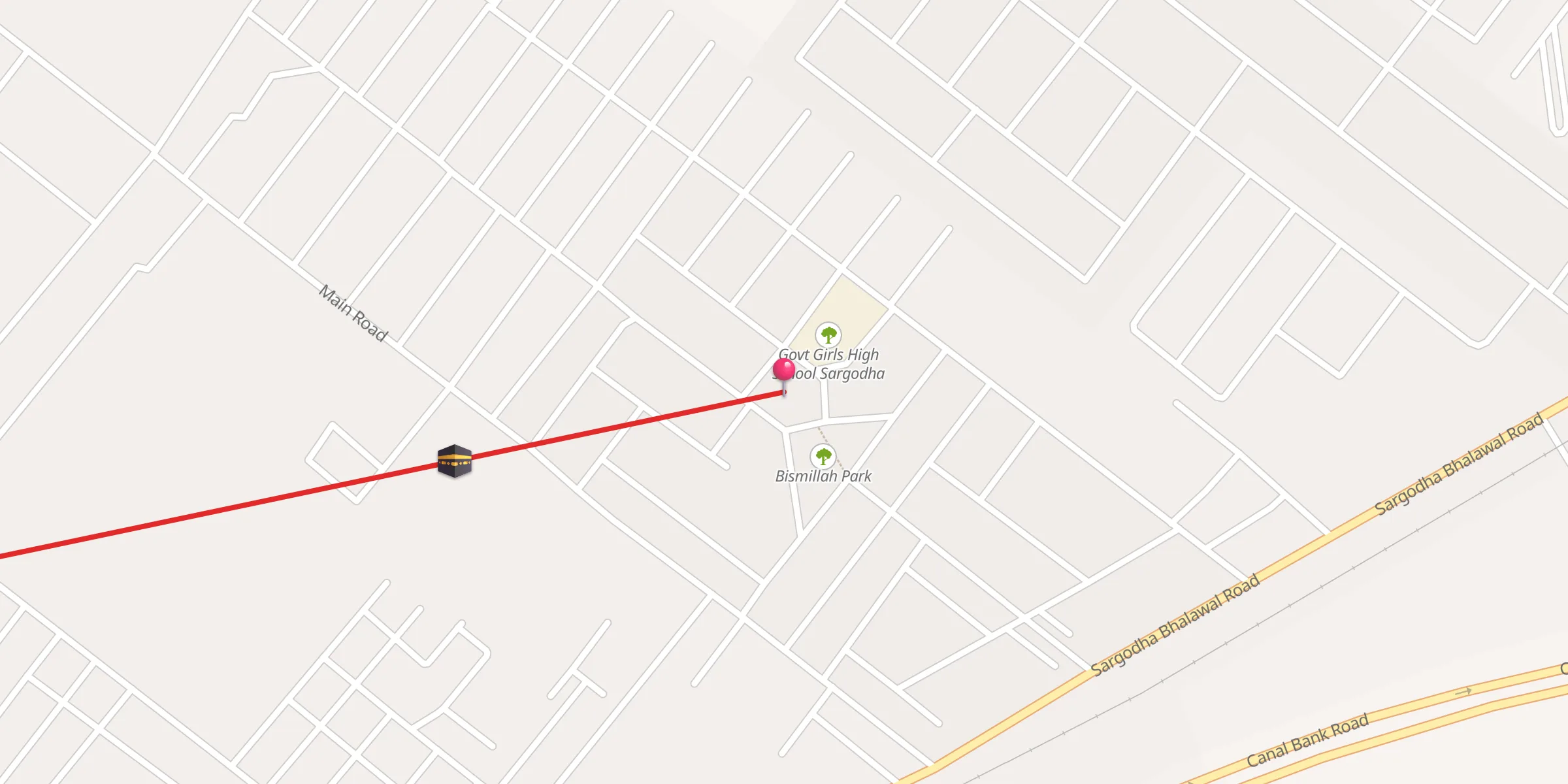 Carte de localisation : Jamia Masjid Johar Colony
