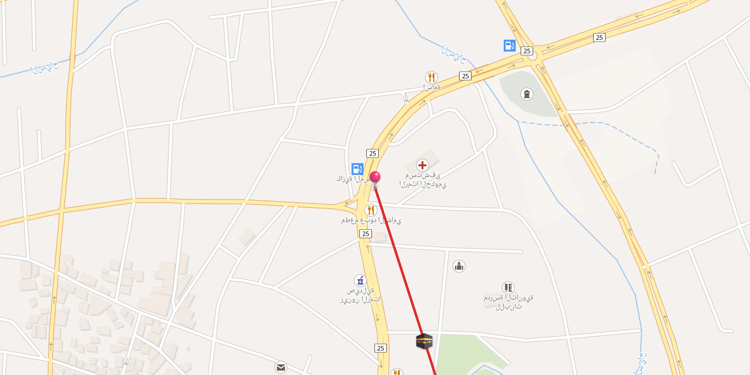 Carte de localisation : مسجد التقوى