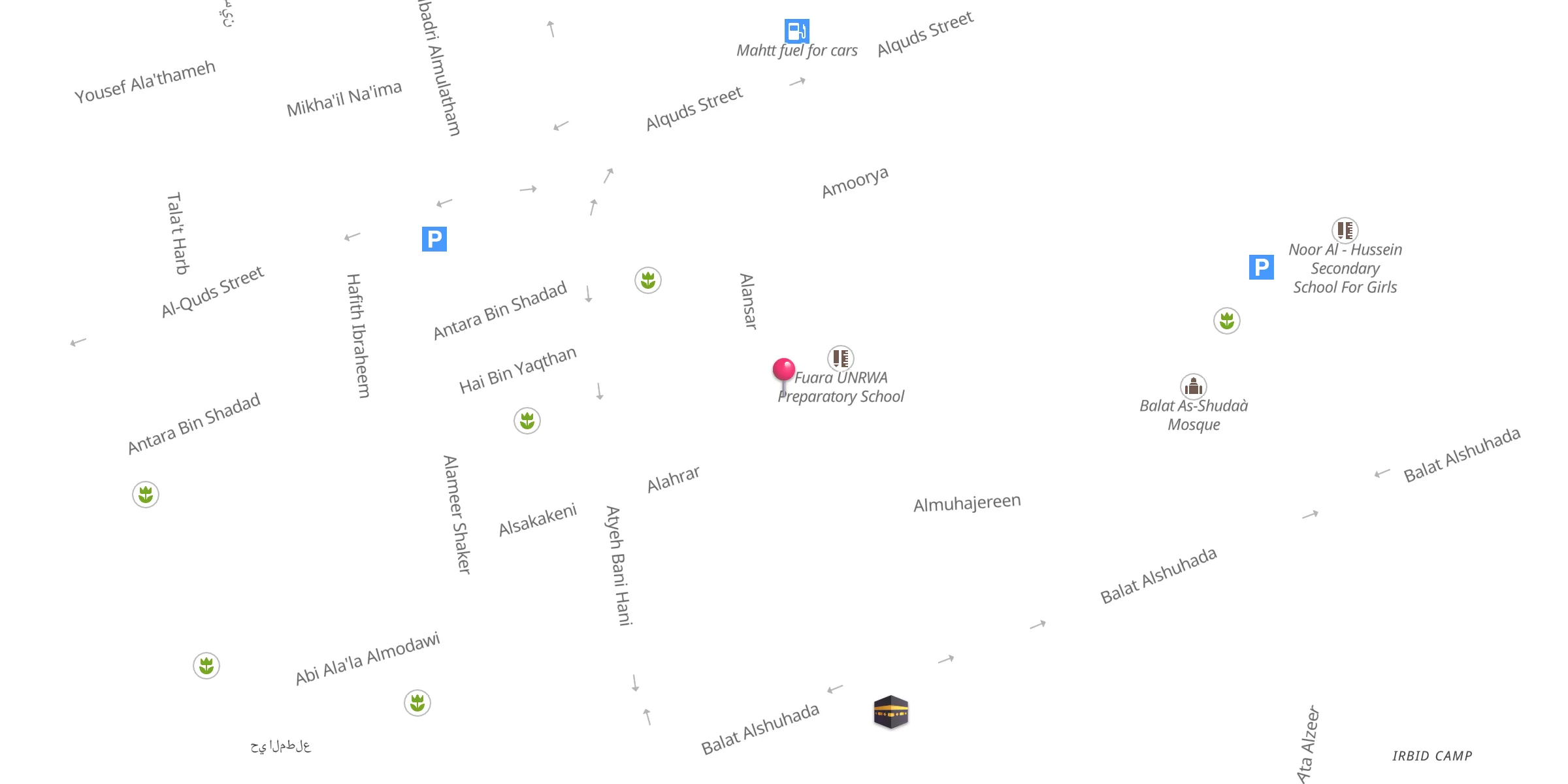 Carte de localisation : Fallujah mosque