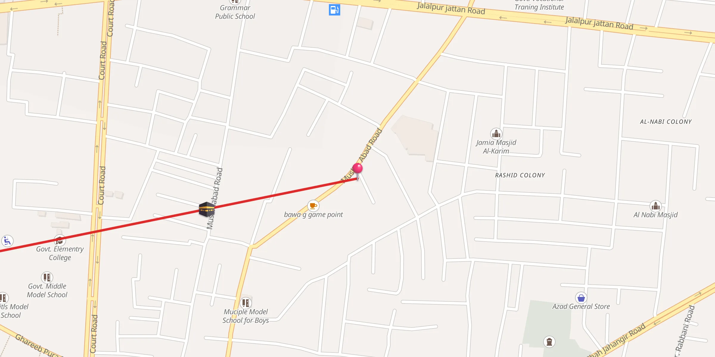 Carte de localisation : Masjid Bait Al Salam