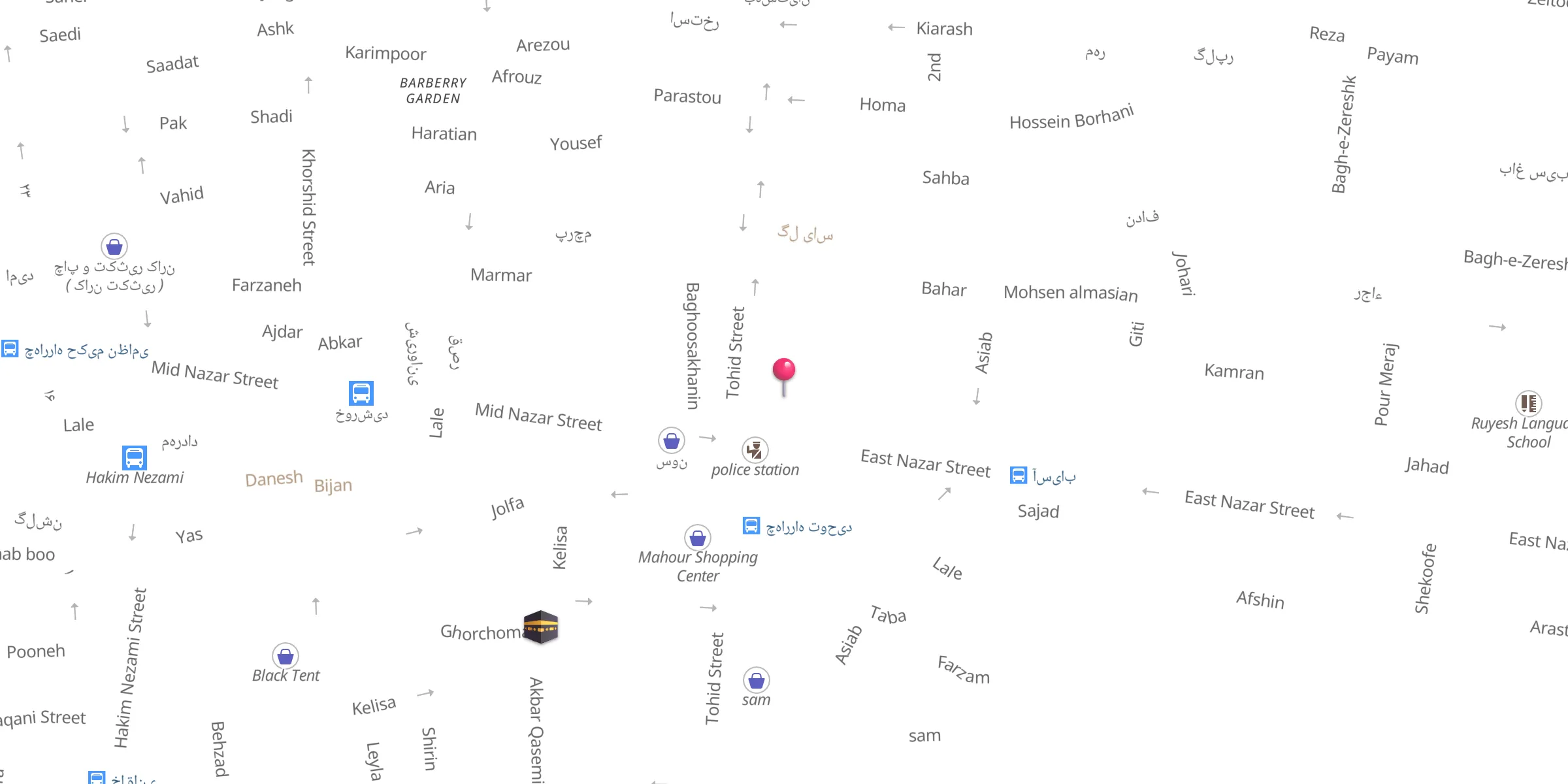 Carte de localisation : Beyt-Ali-Abbas