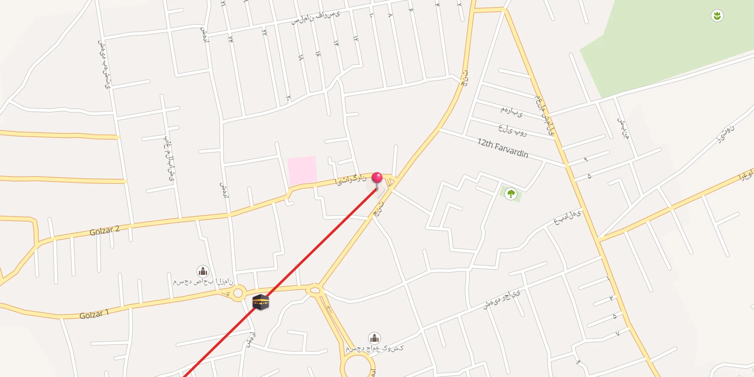 Carte de localisation : مسجد اباالفضل