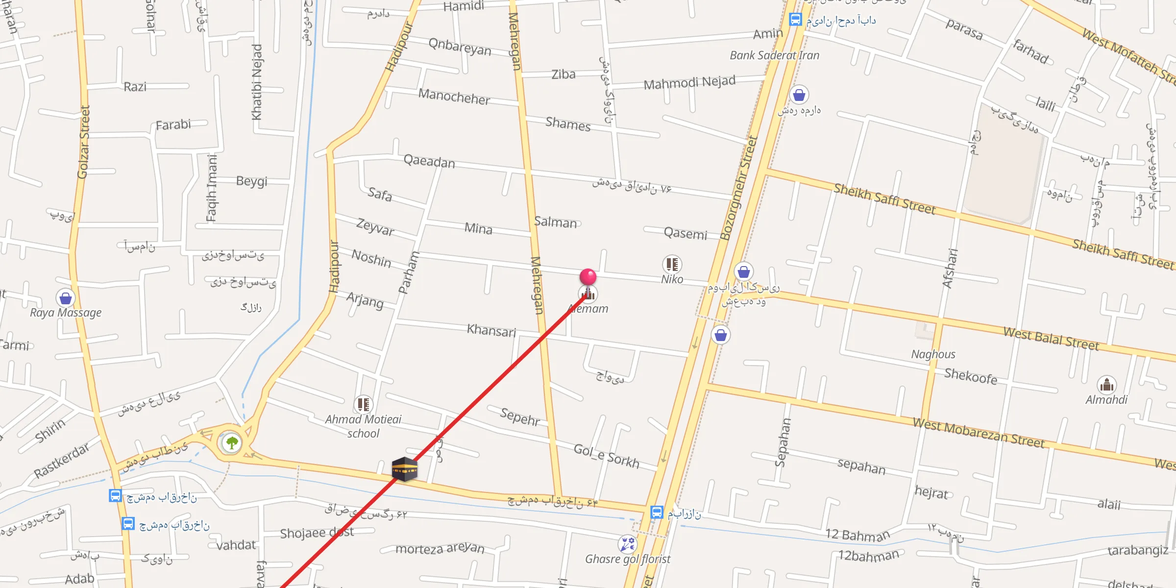 Carte de localisation : Alemam