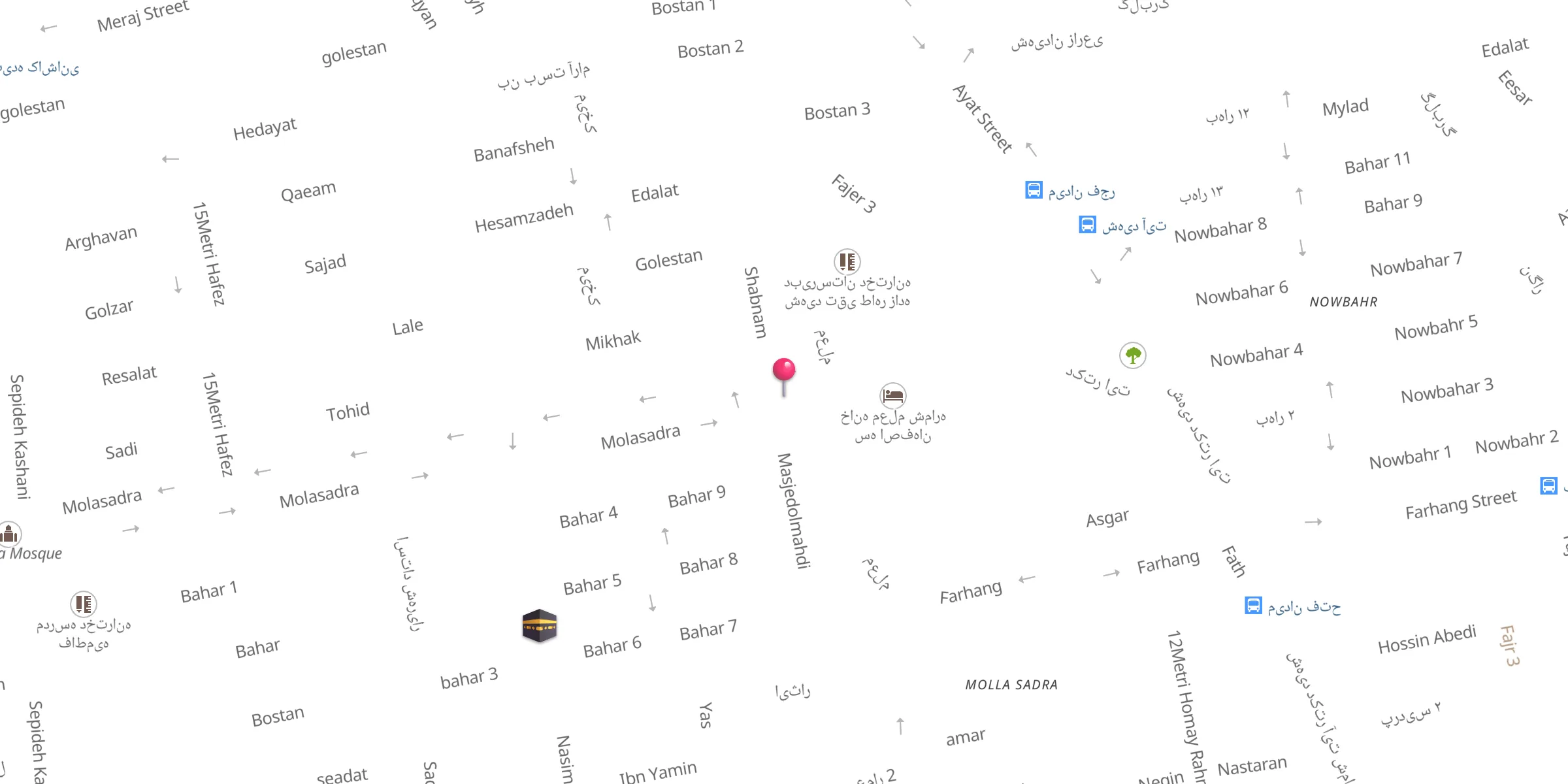 Carte de localisation : Almahdi Mosque