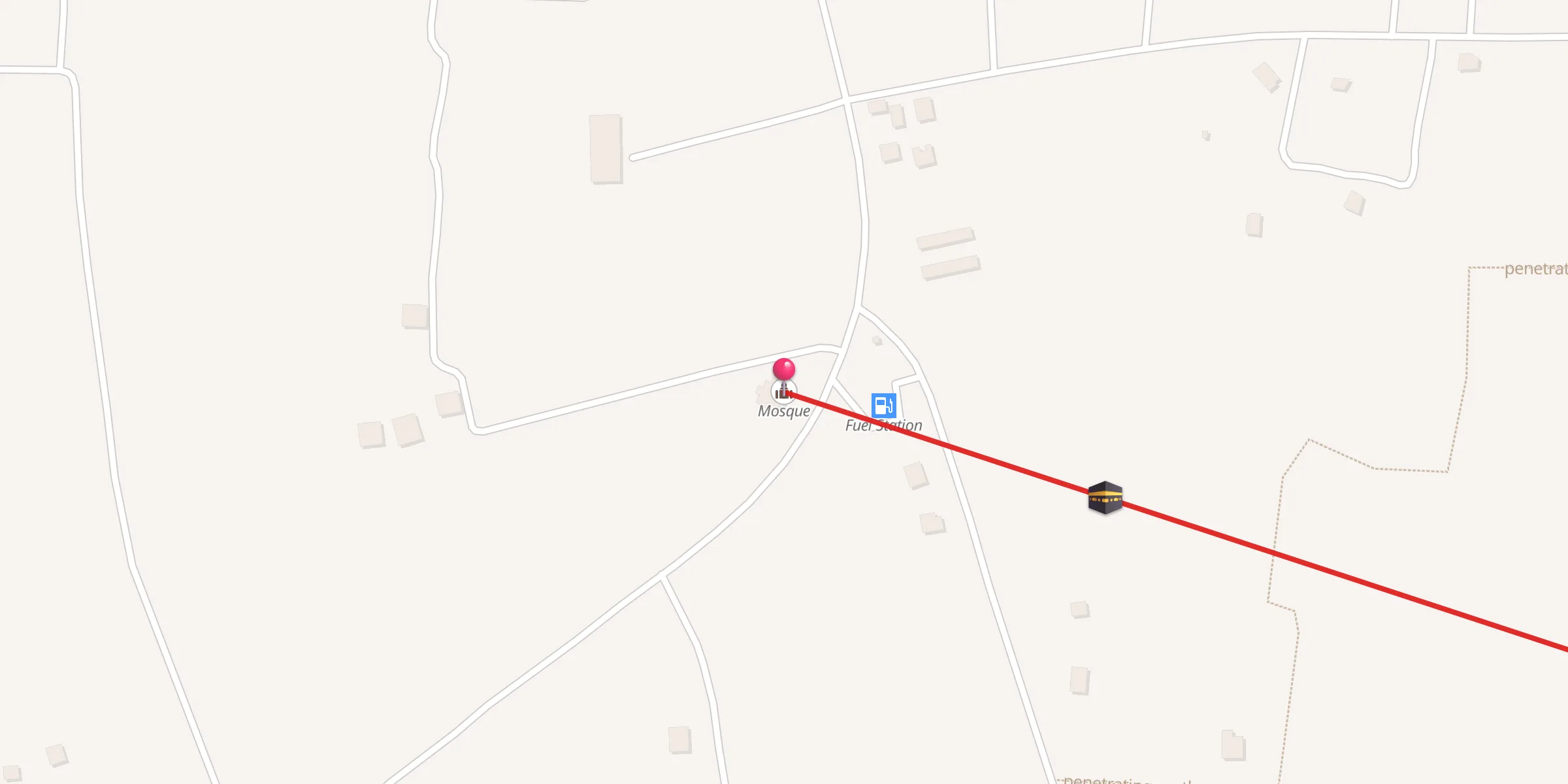 Carte de localisation : مسجد الشكشاك