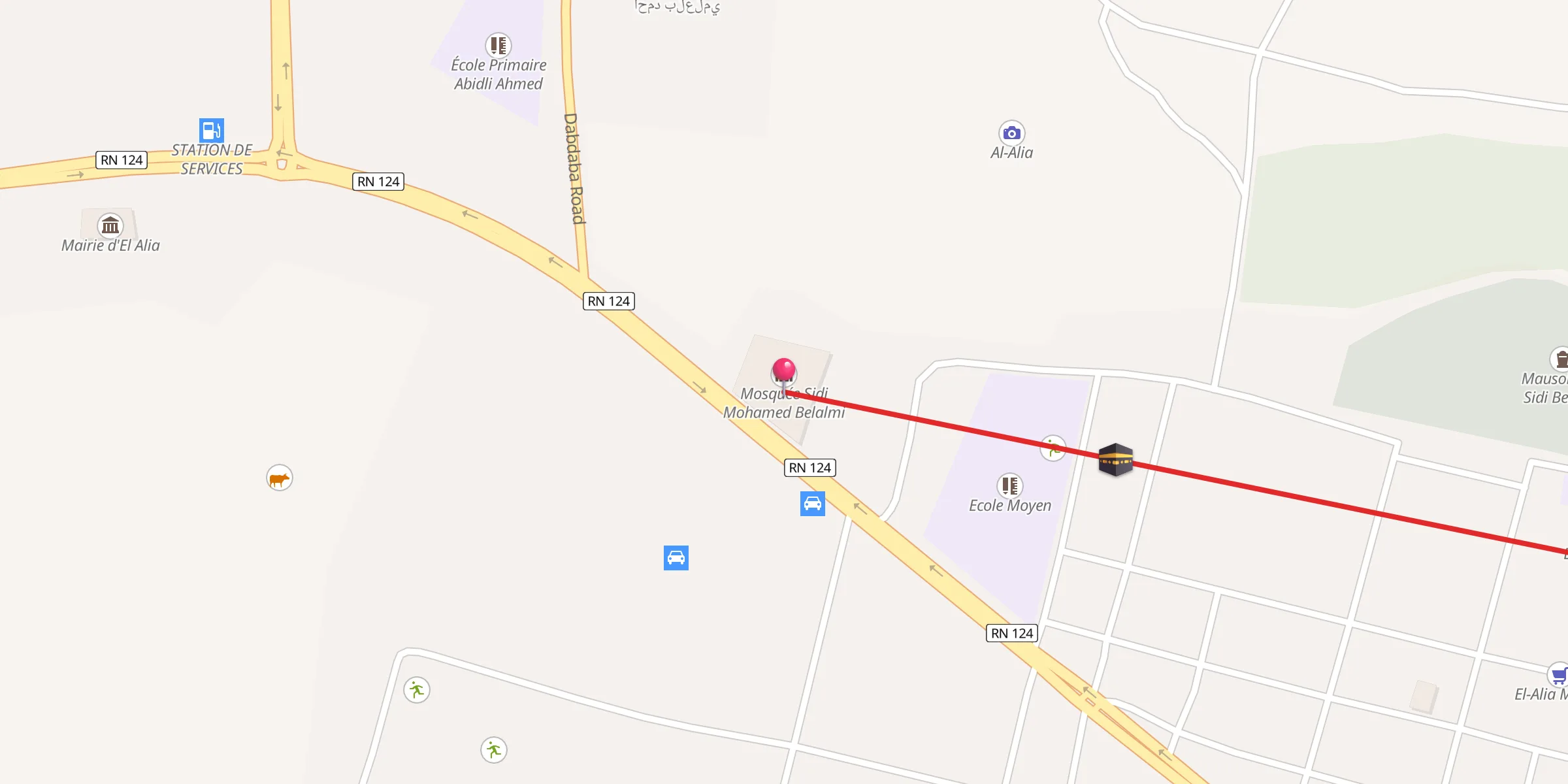 Carte de localisation : مسجد سيدي محمد بلعلمي
