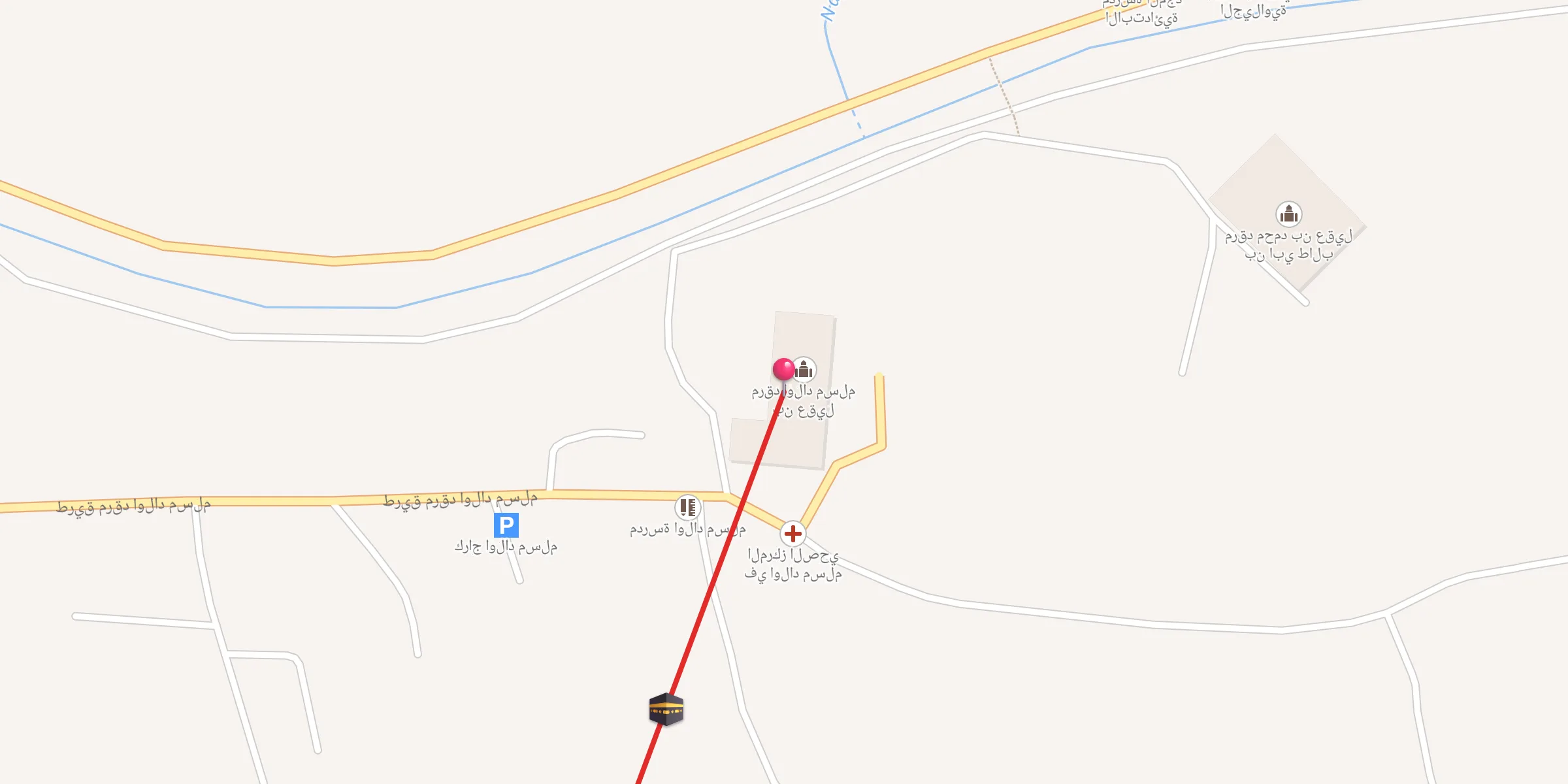 Carte de localisation : مرقد اولاد مسلم بن عقيل