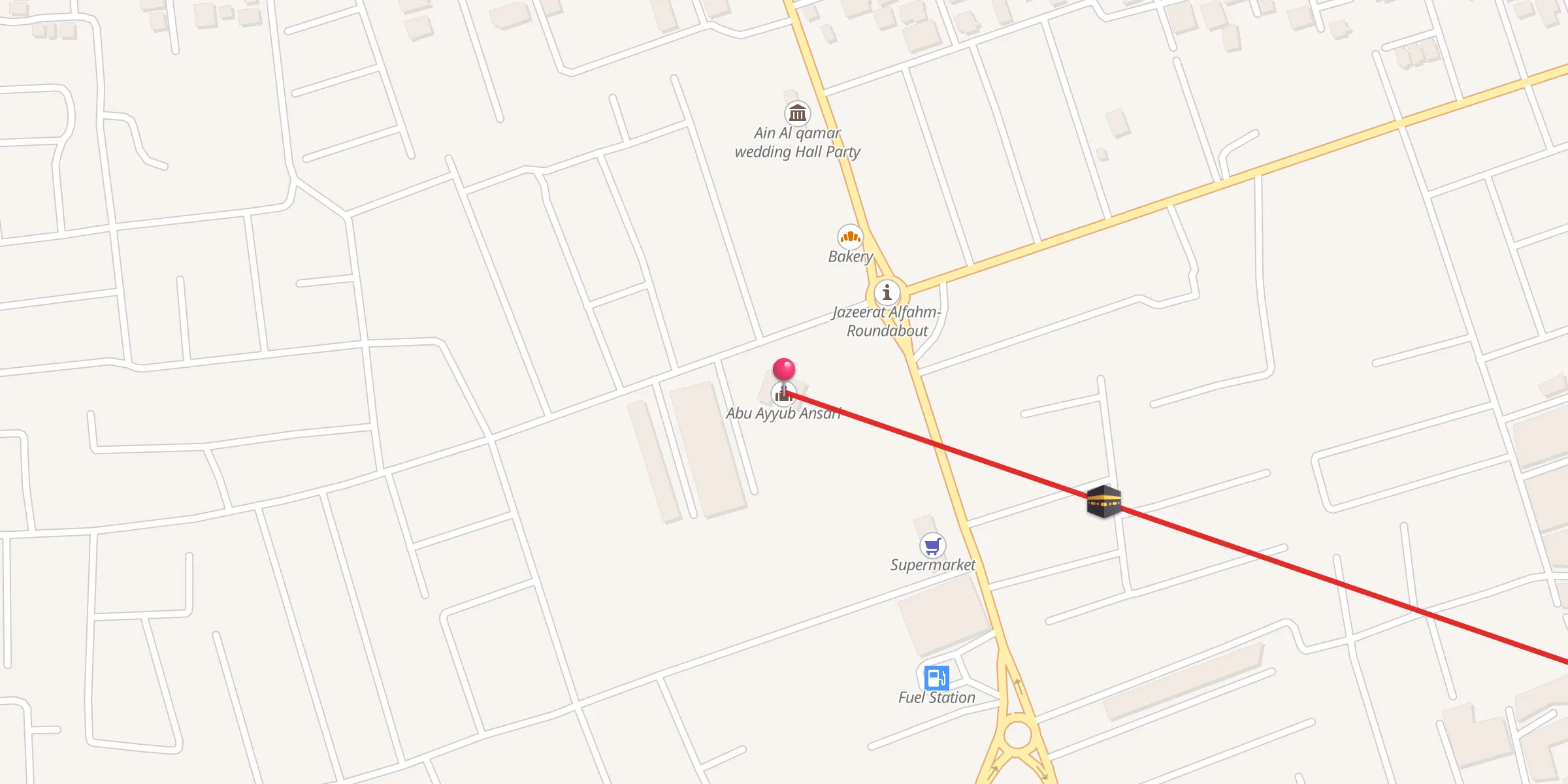 Carte de localisation : Abu Ayyub Ansari