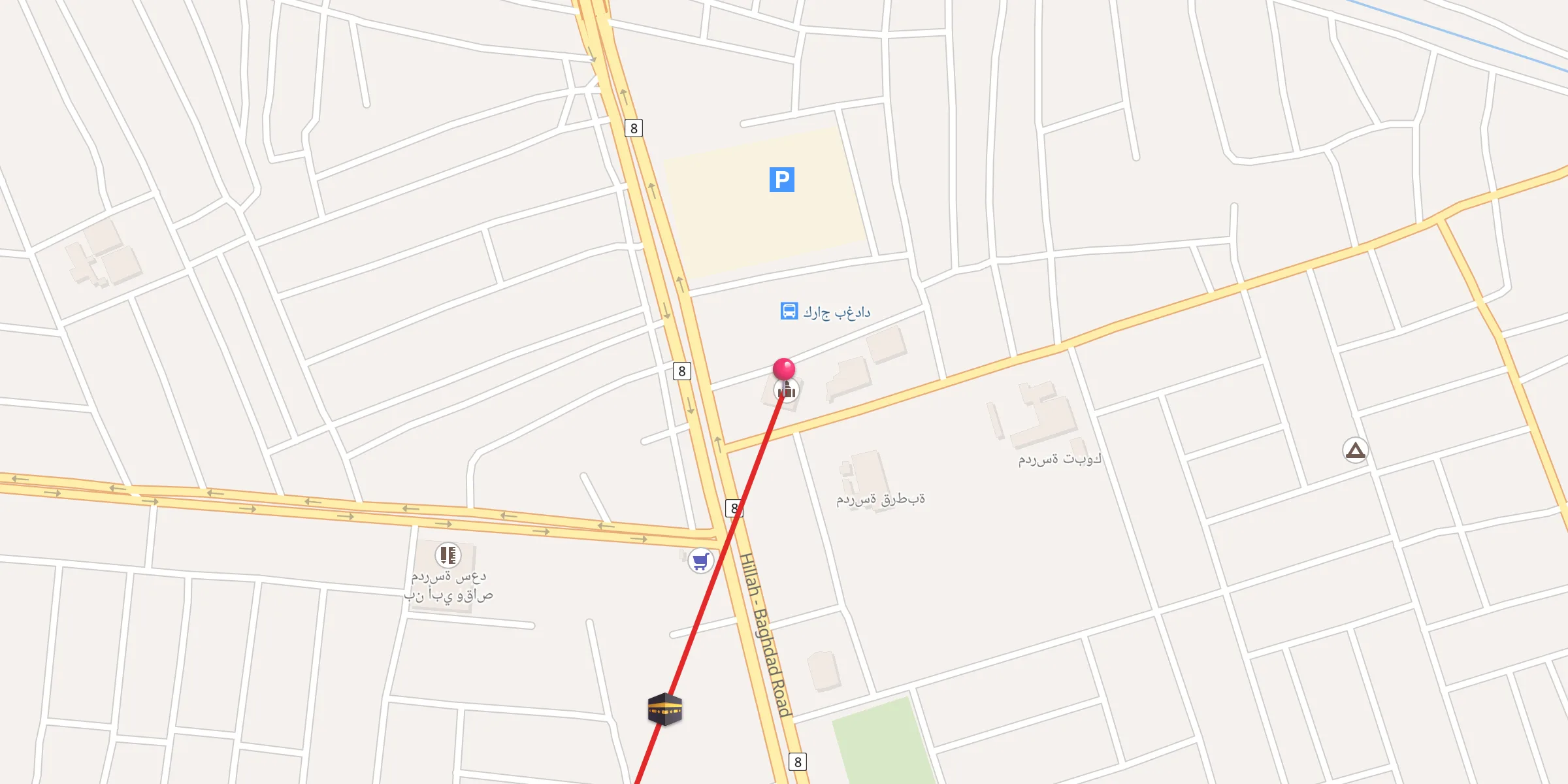 Carte de localisation : جامع عبدالله الجبوري