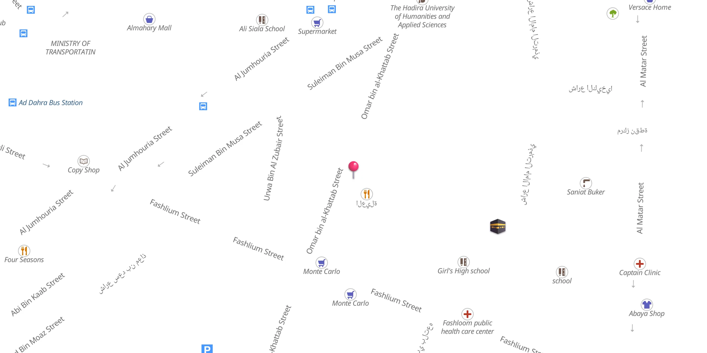 Carte de localisation : Al Baz Mosque