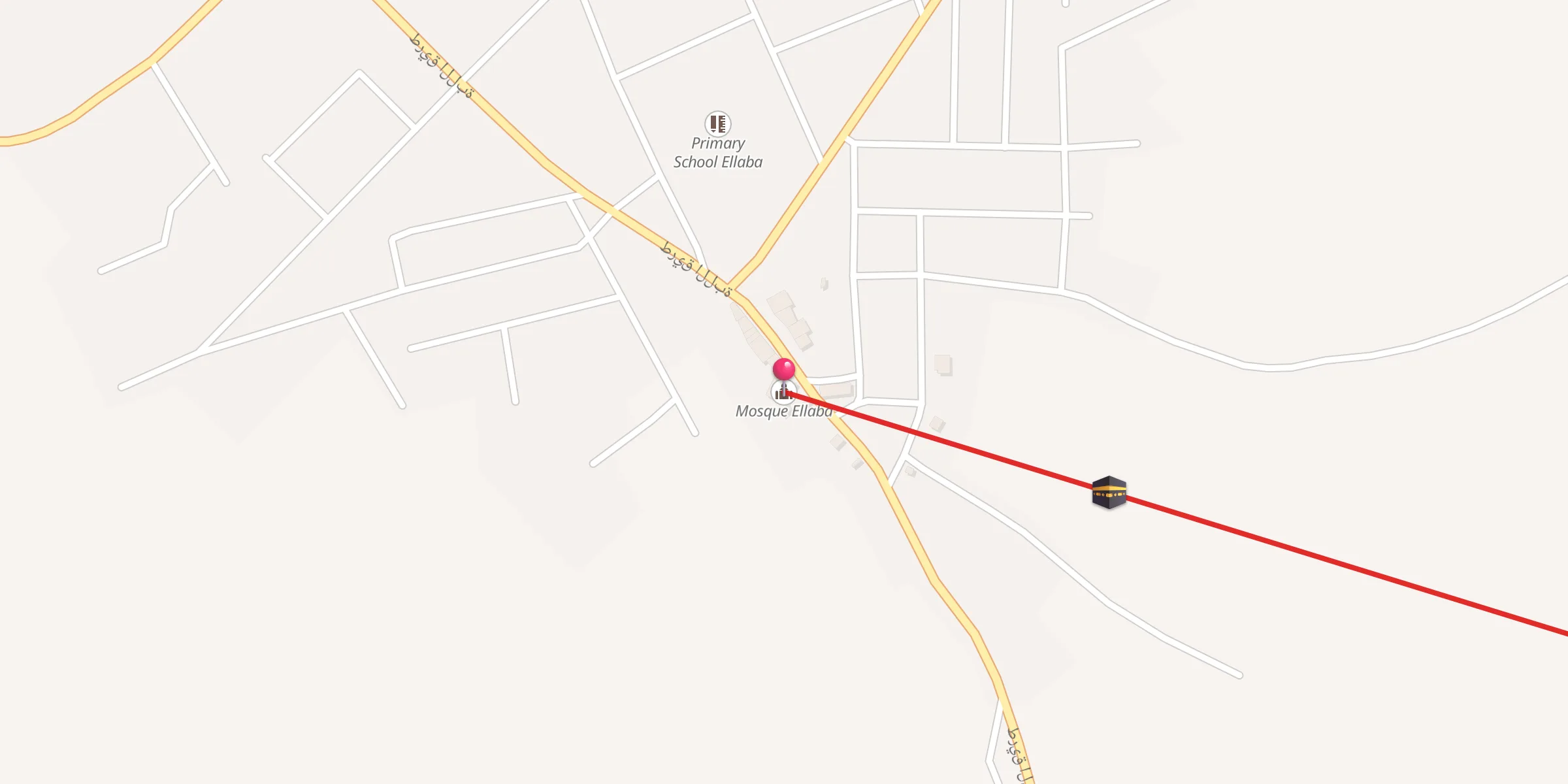 Carte de localisation : جامع اللّبة