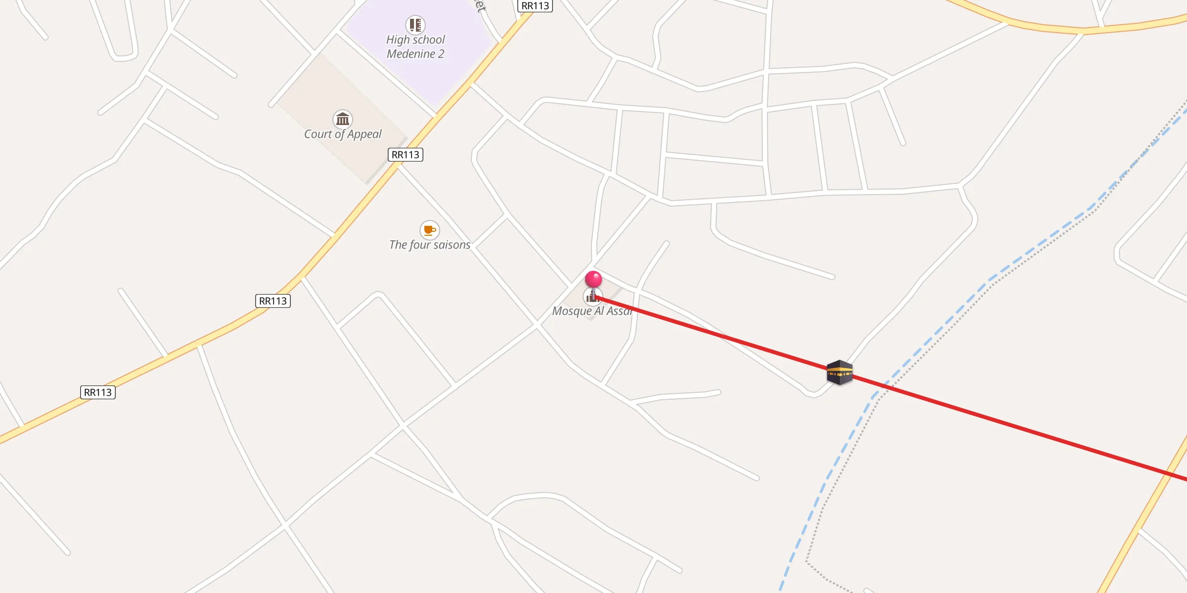 Carte de localisation : جامع مسجد العصر