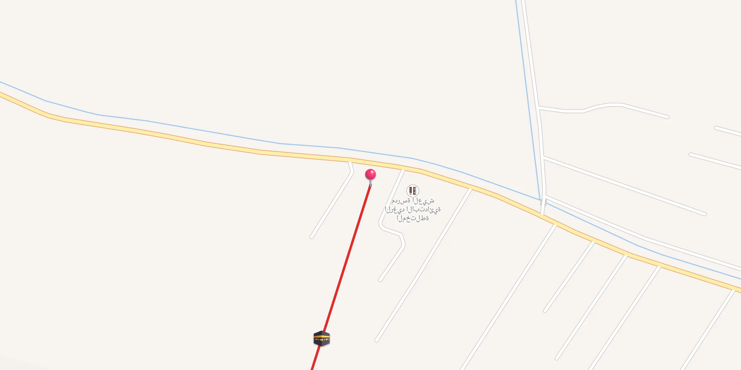 Carte de localisation : جامع الودود