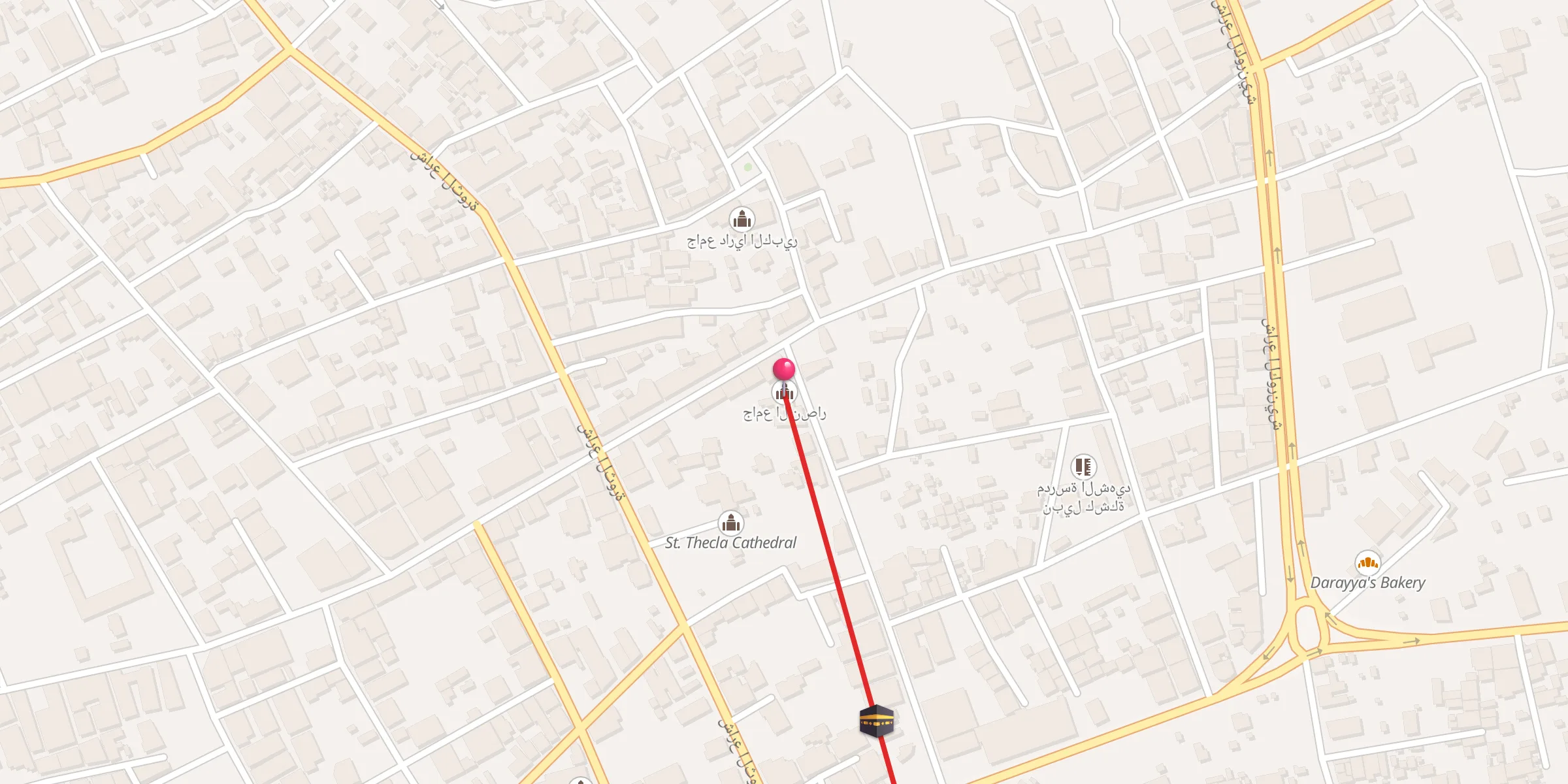 Carte de localisation : جامع الأنصار